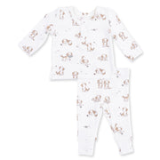 Explorer Puppy Blue - Long Sleeve Henley Play Set