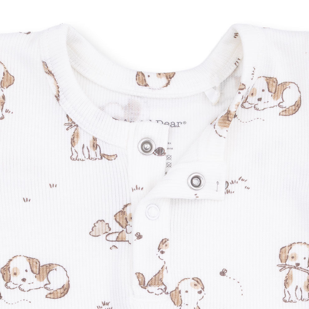 Explorer Puppy Blue - Long Sleeve Henley Play Set