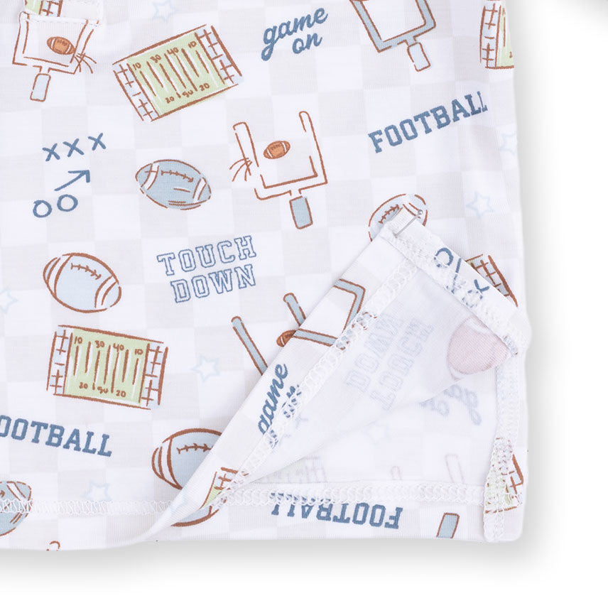 Football Check - Long Sleeve Henley Play Set