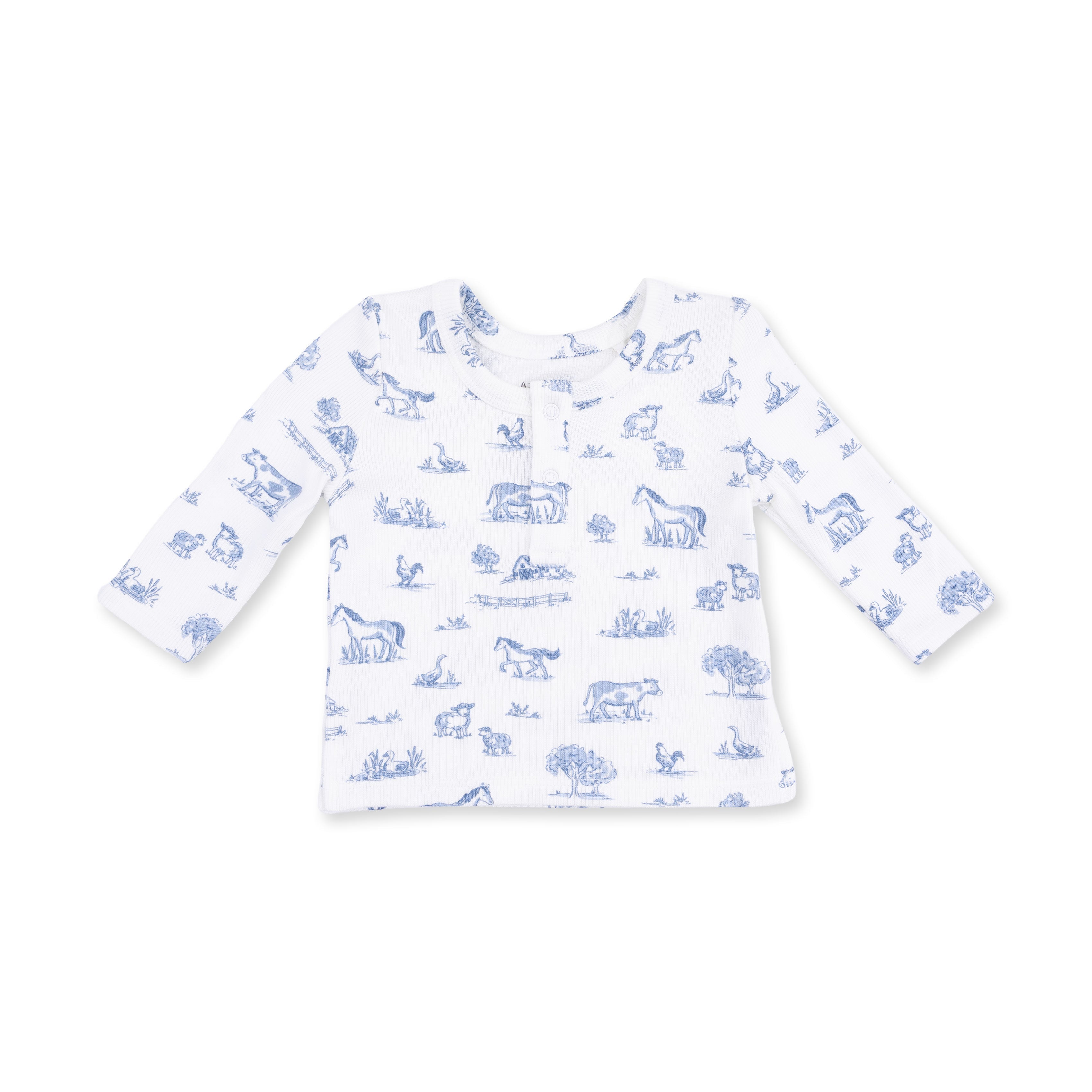 Farm Friends - Long Sleeve Henley Play Set