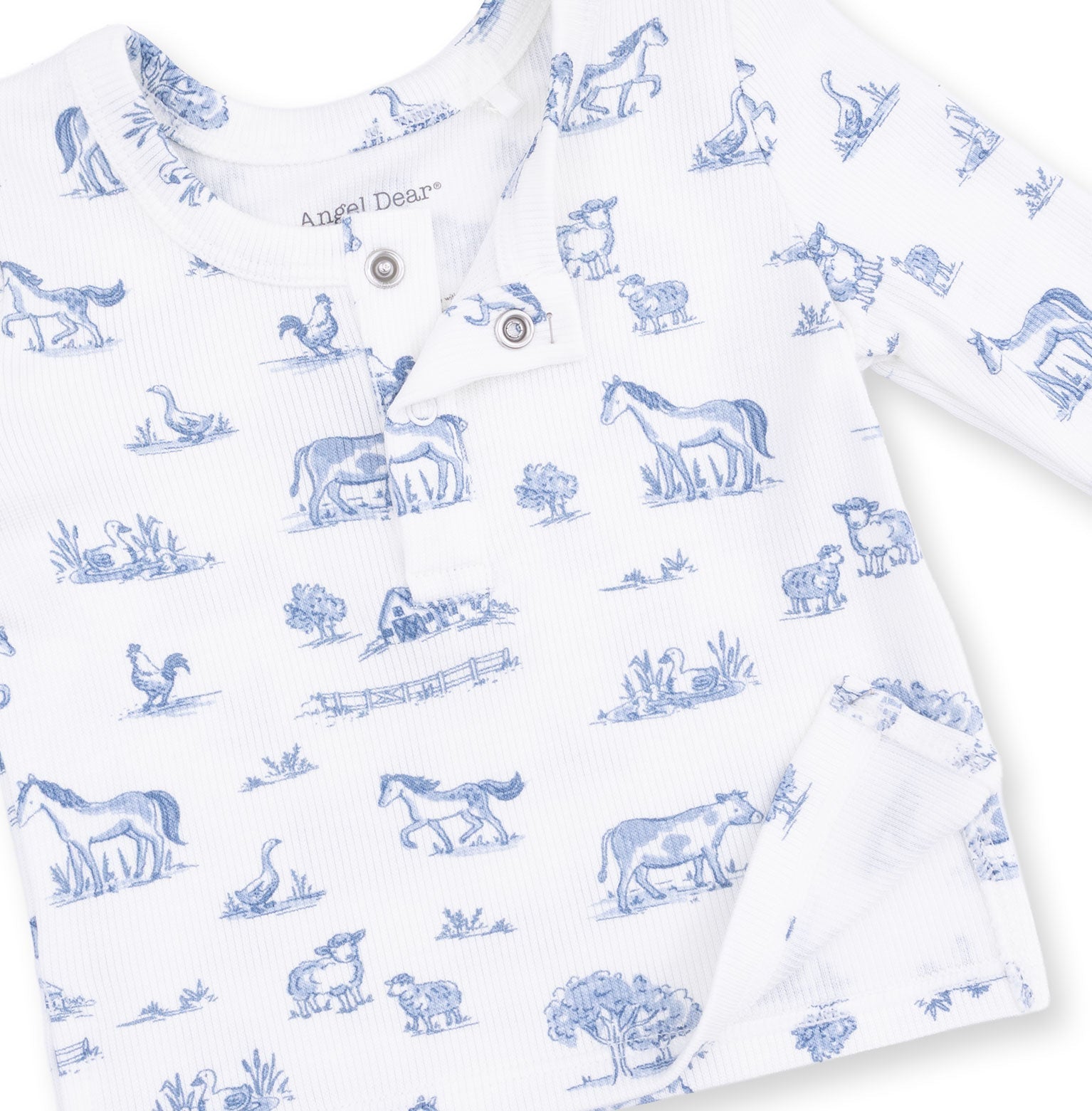Farm Friends - Long Sleeve Henley Play Set