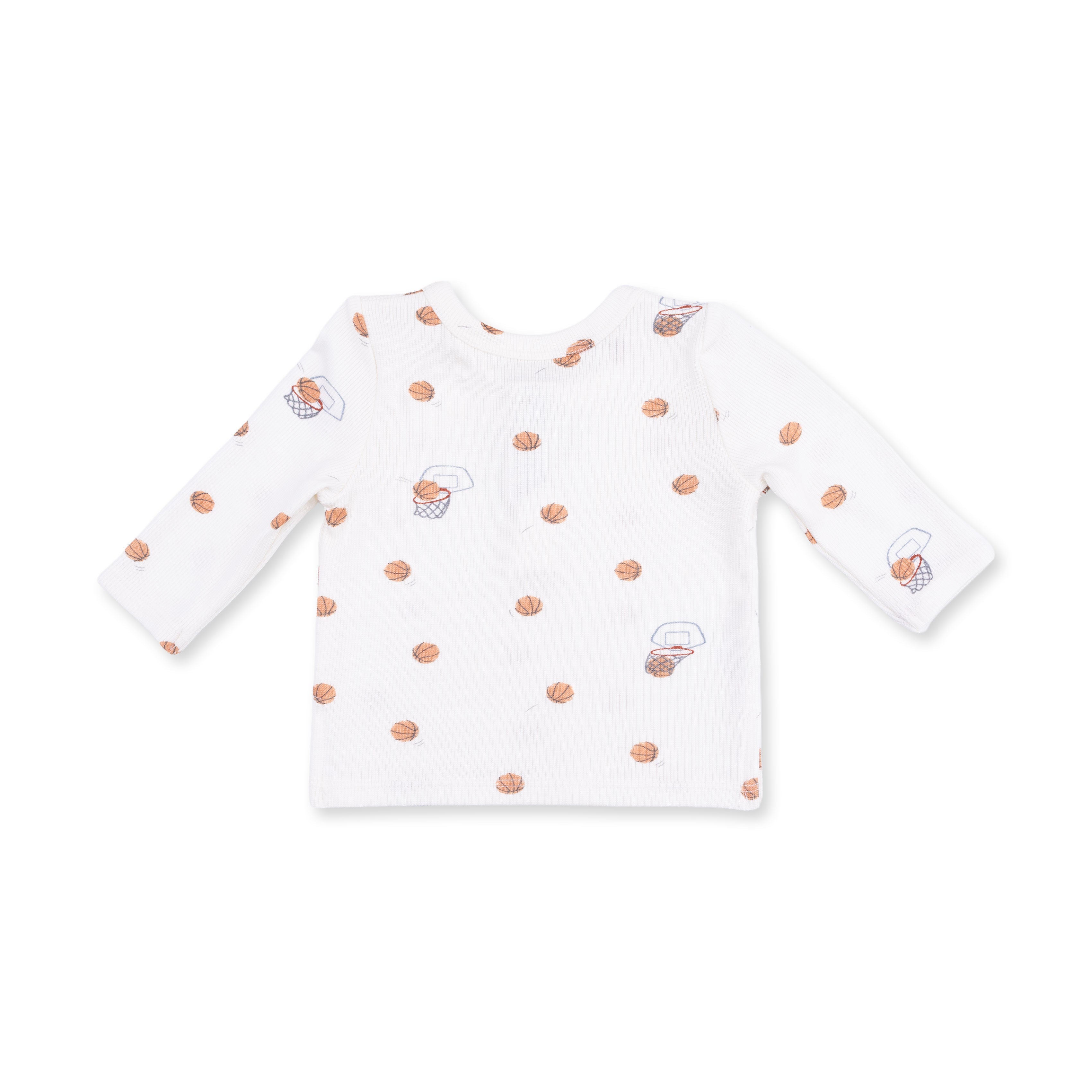 Mini Basketballs - Long Sleeve Henley Play Set
