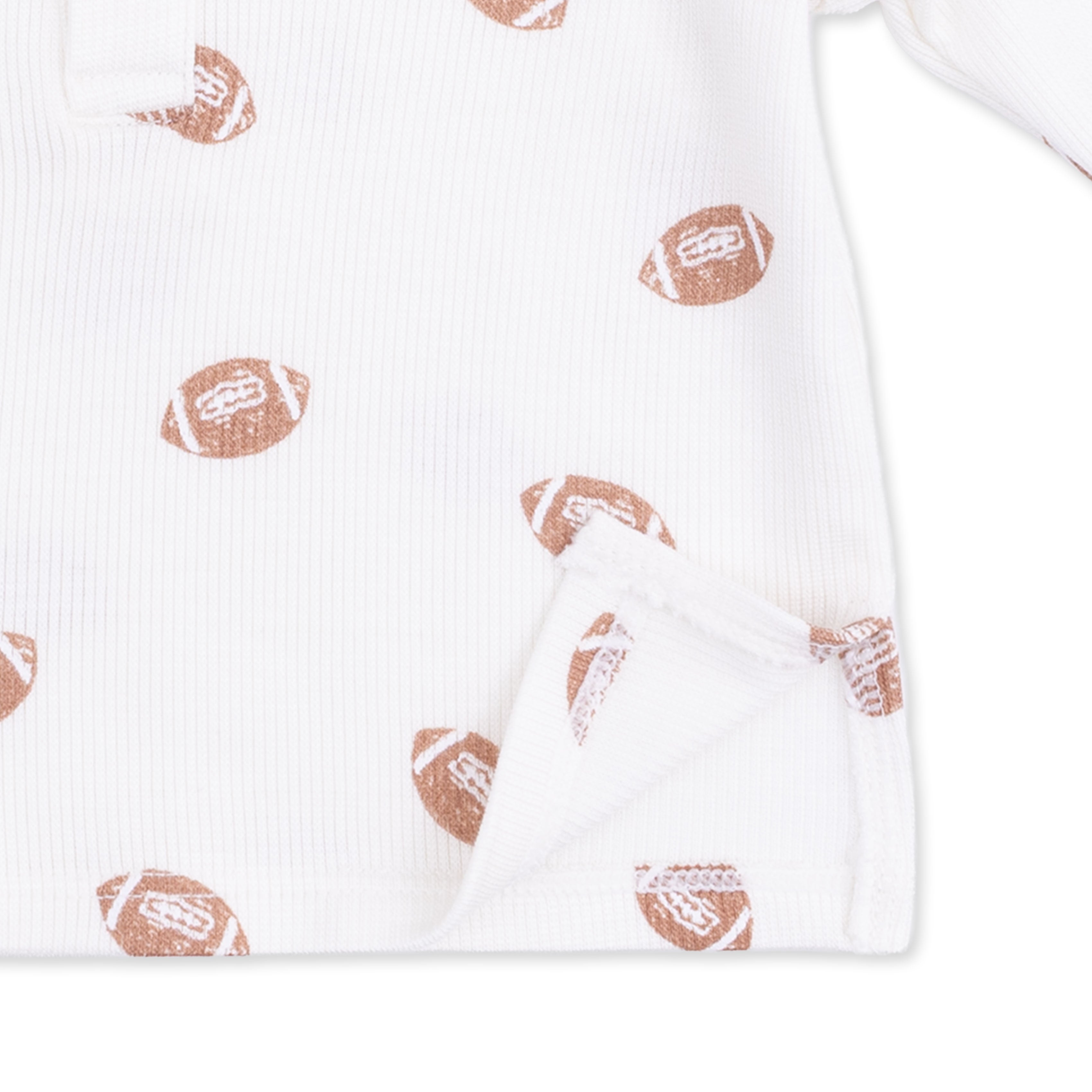 Mini Footballs - Long Sleeve Henley Play Set