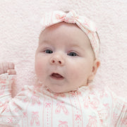 Ballet Shoes Ribbon Stripe - Knot Headband