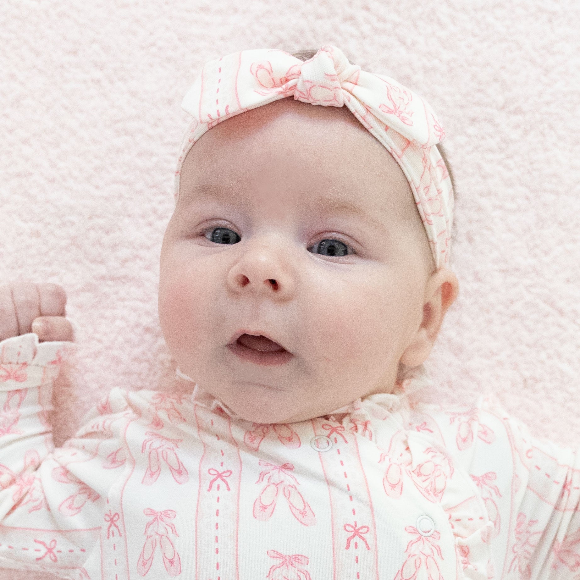 Ballet Shoes Ribbon Stripe - Knot Headband