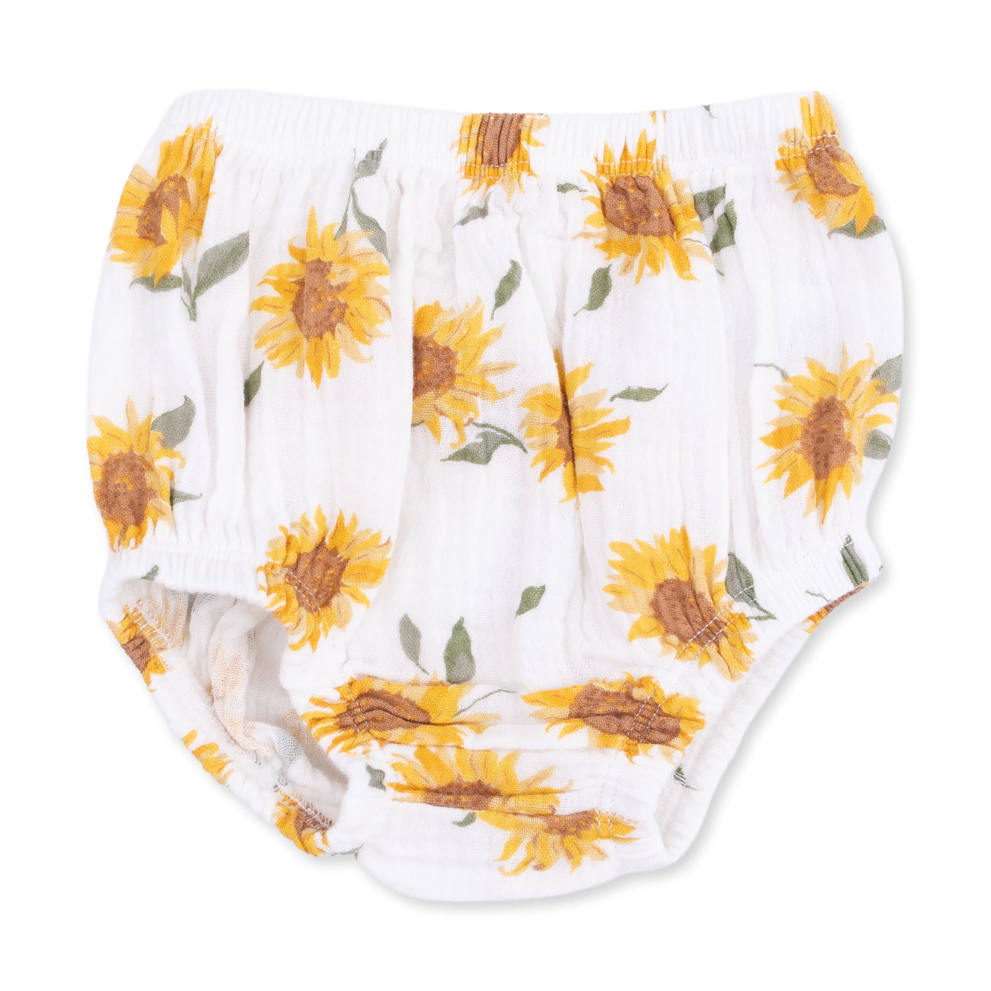 Baby Sunflower - Western Pearl Snap Dress & Bloomer