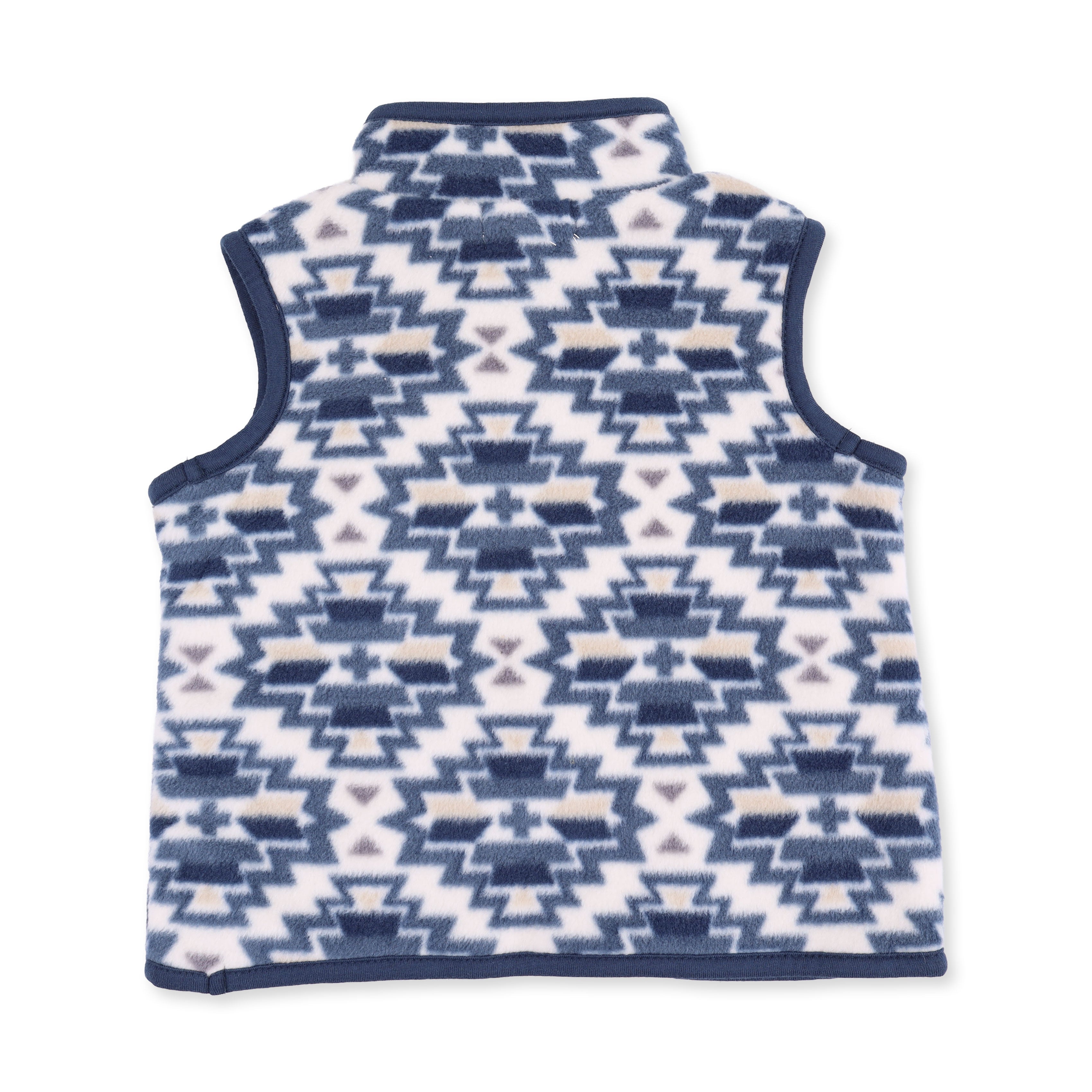 Southwest Micro Fleece - Zip Vest
