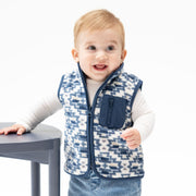 Southwest Micro Fleece - Zip Vest