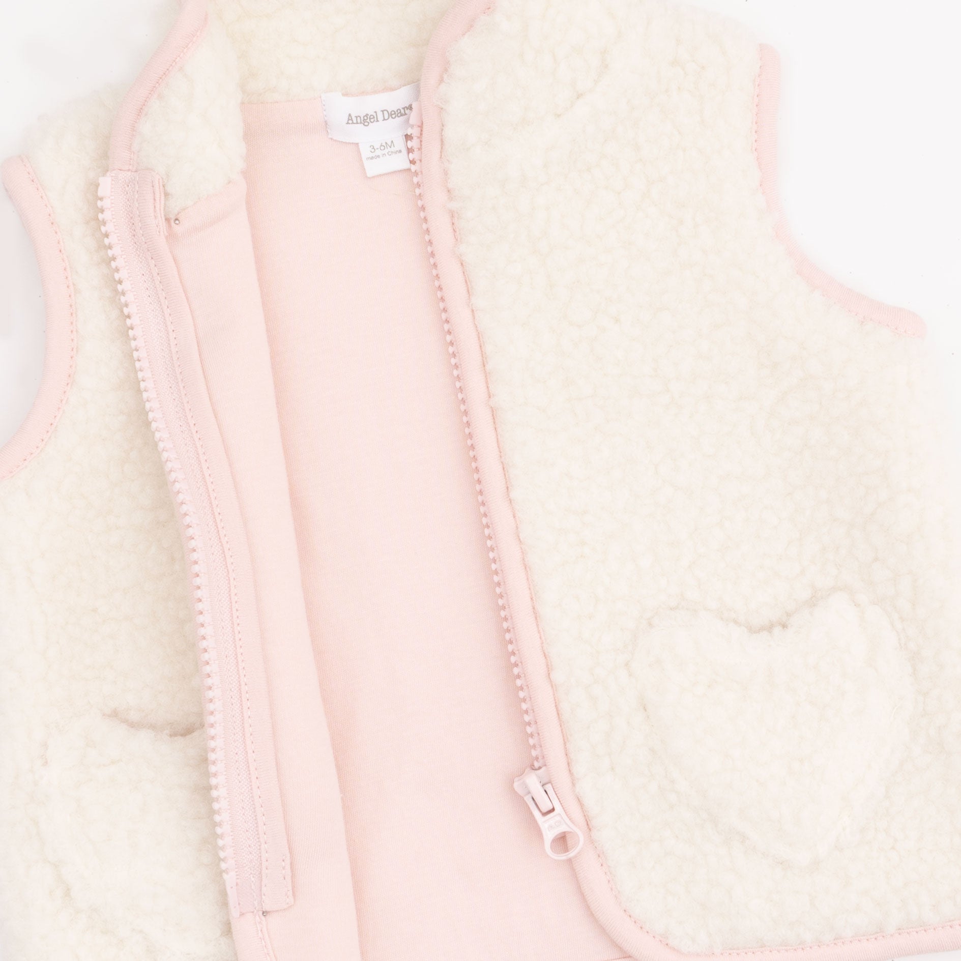 Sherpa - Zip Vest with Heart Pockets