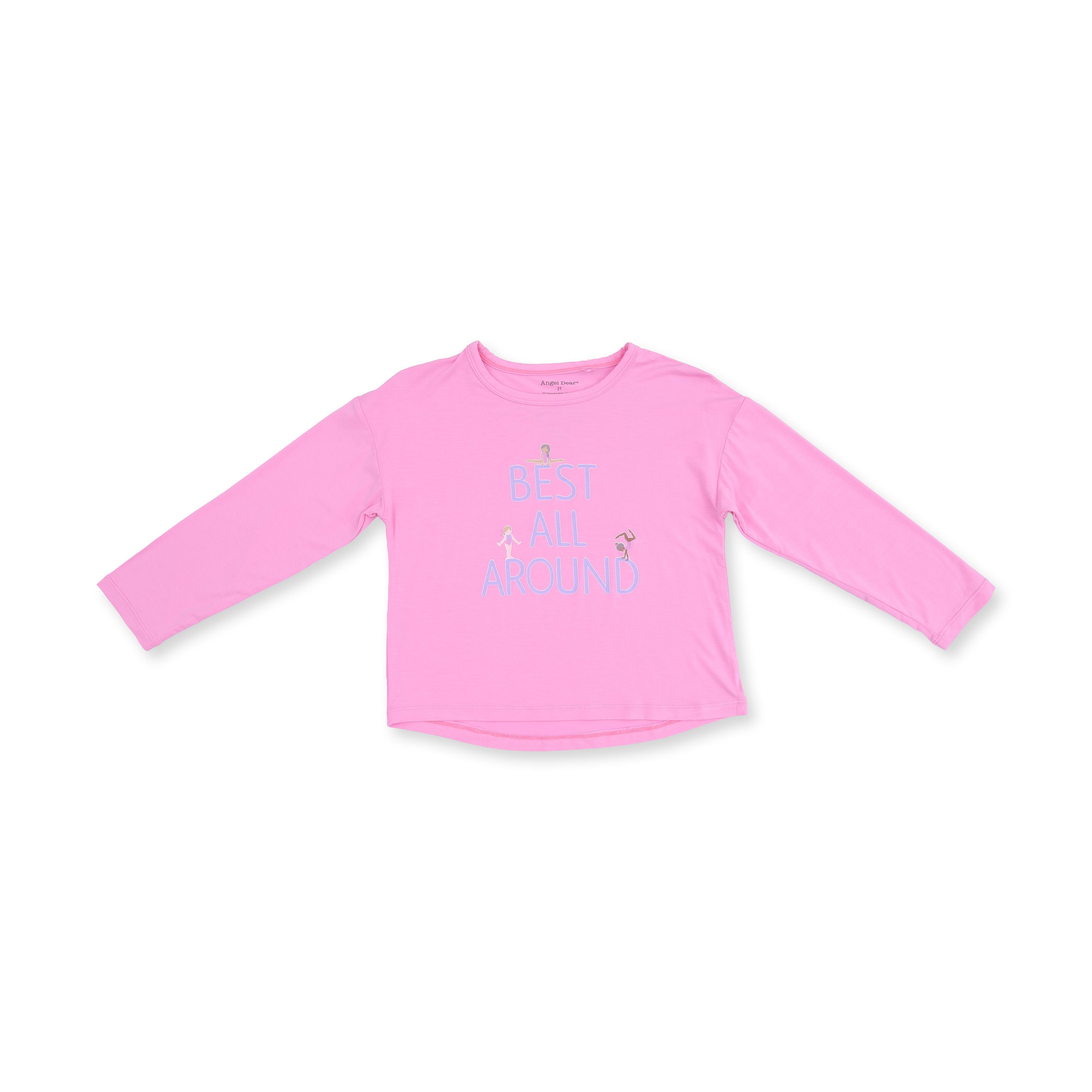 Tiny Tumblers - Long Sleeve Drop Shoulder Top
