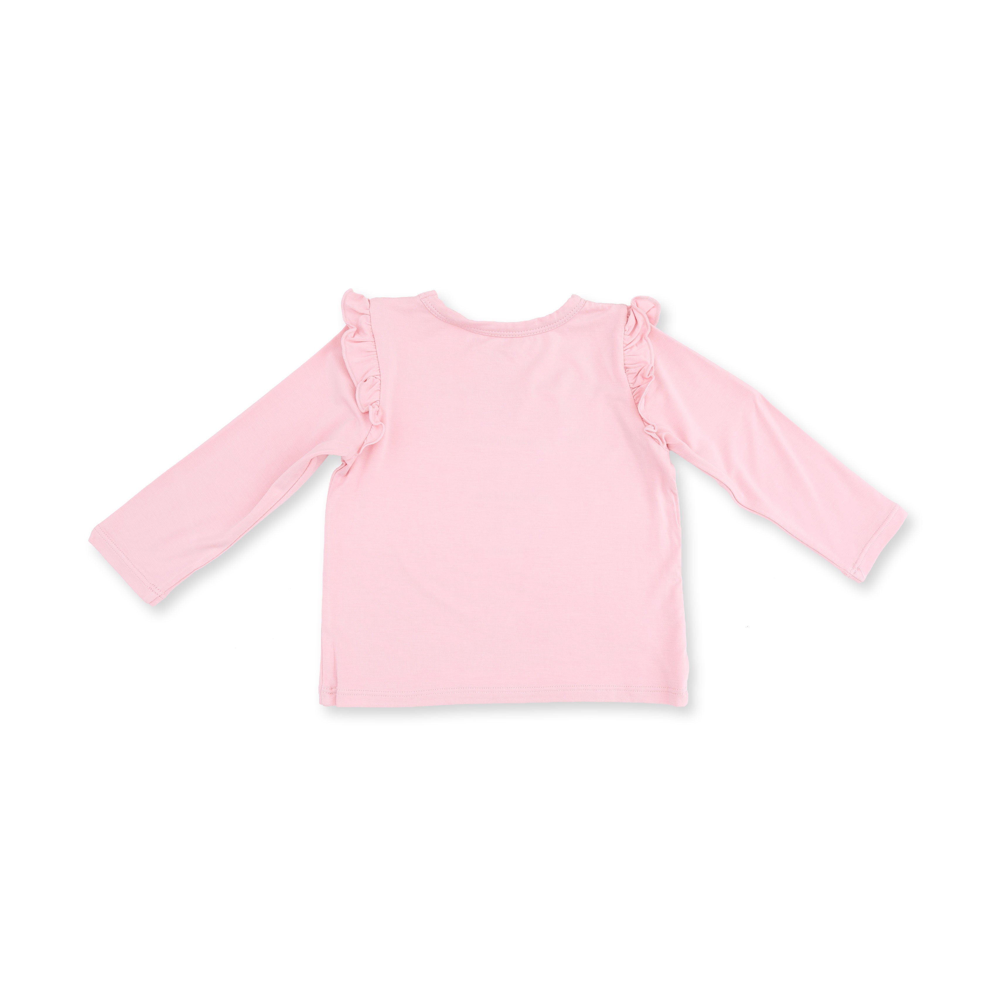 Megan's Bowtiful Hockey Stripe - Ruffle Tee and Baby Bells