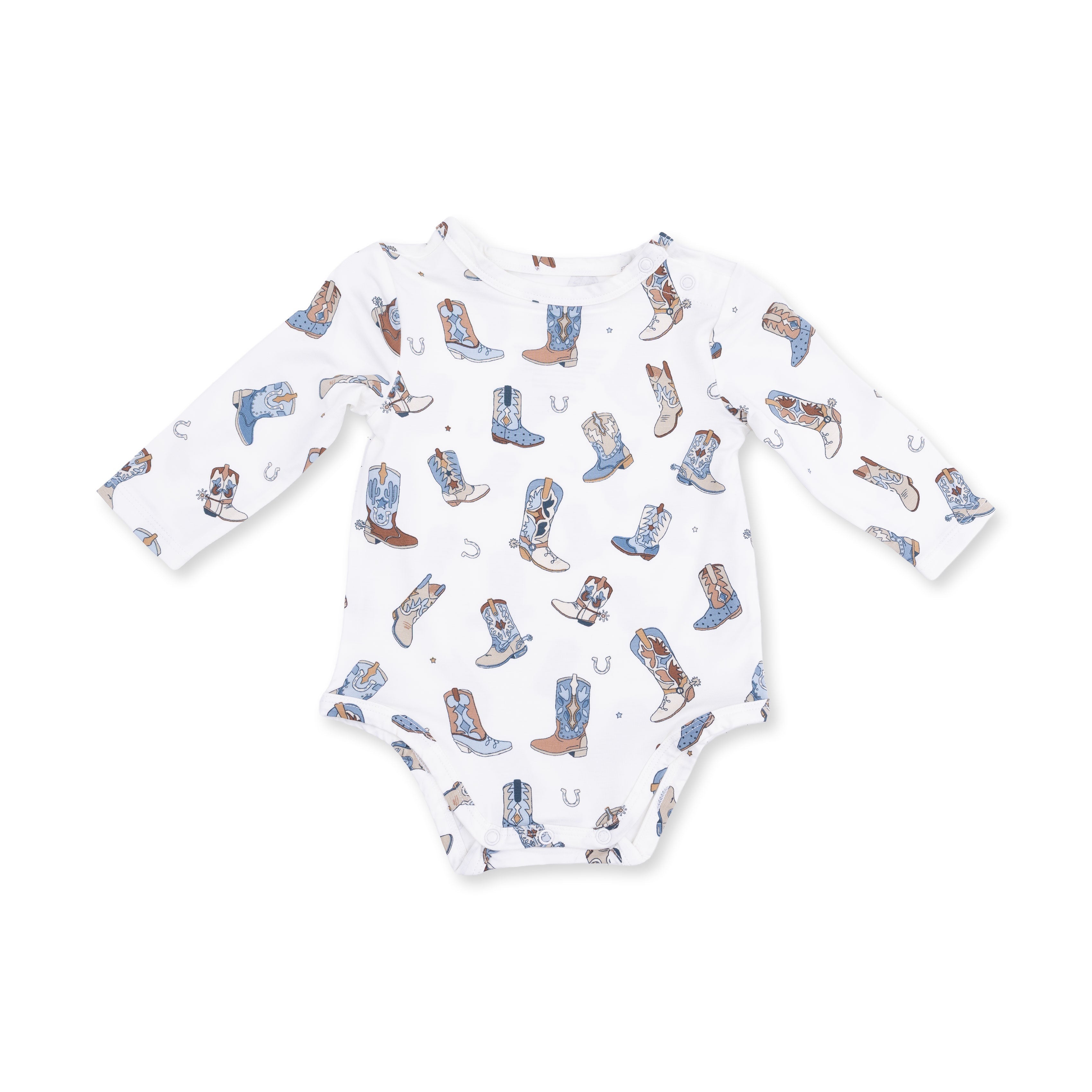 Buckaroo Boots - Long Sleeve Bodysuit
