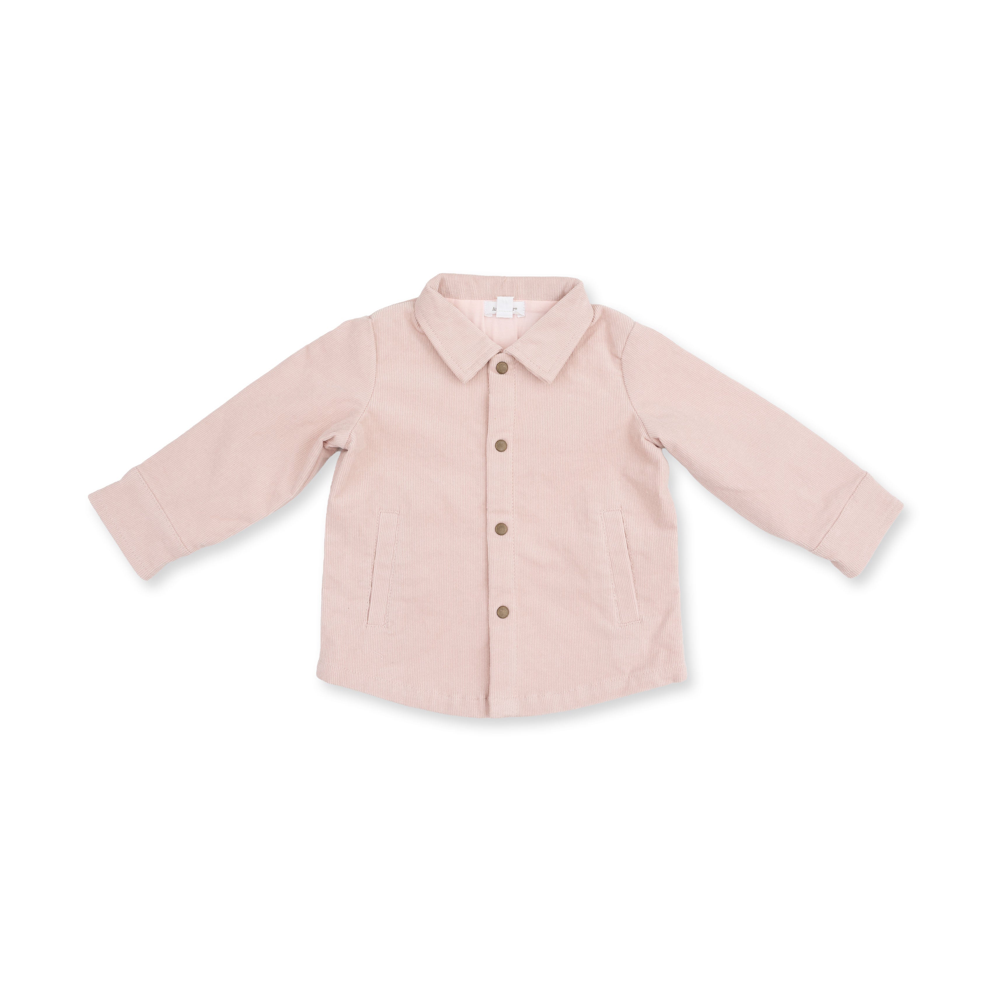 Solid Veiled Pink - Cord Sh-acket