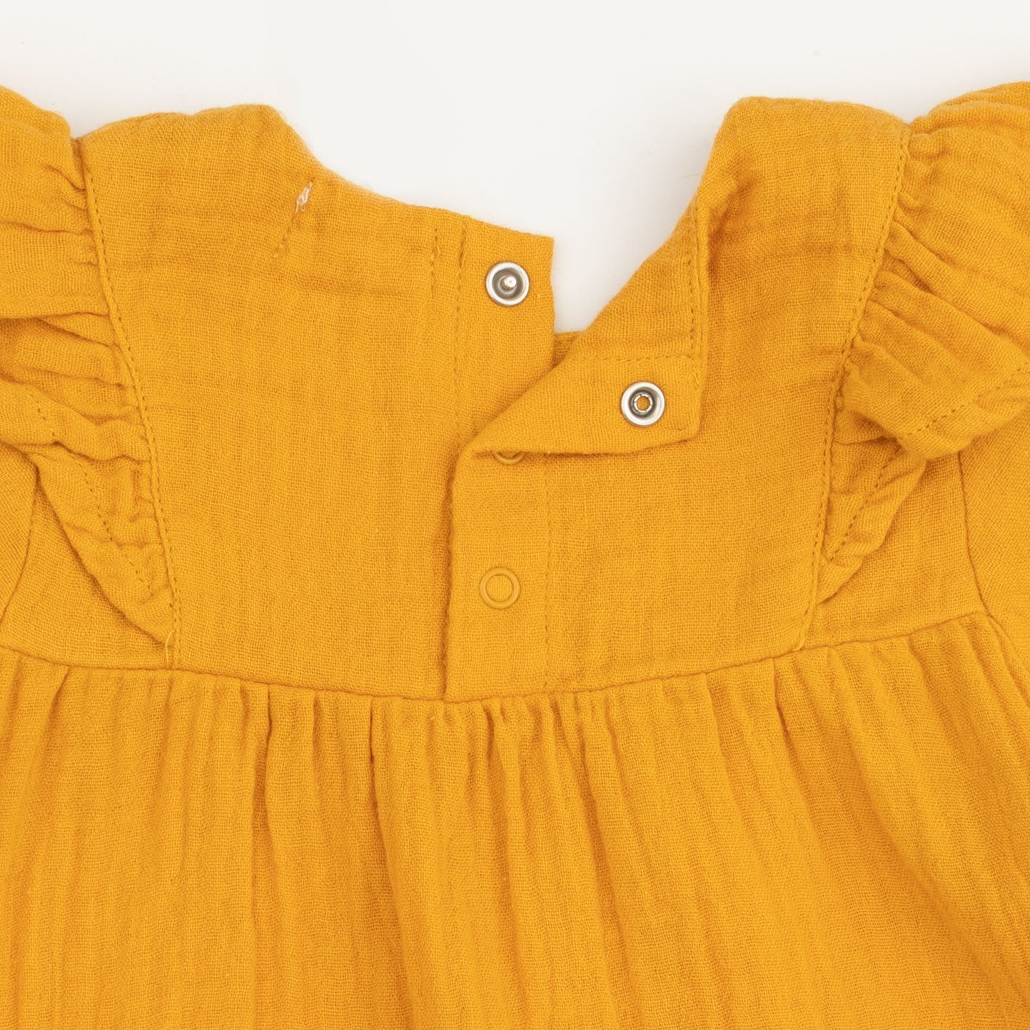 Baby Sunflower - Long Sleeve Ruffle Tunic and Smocked Waist Pant