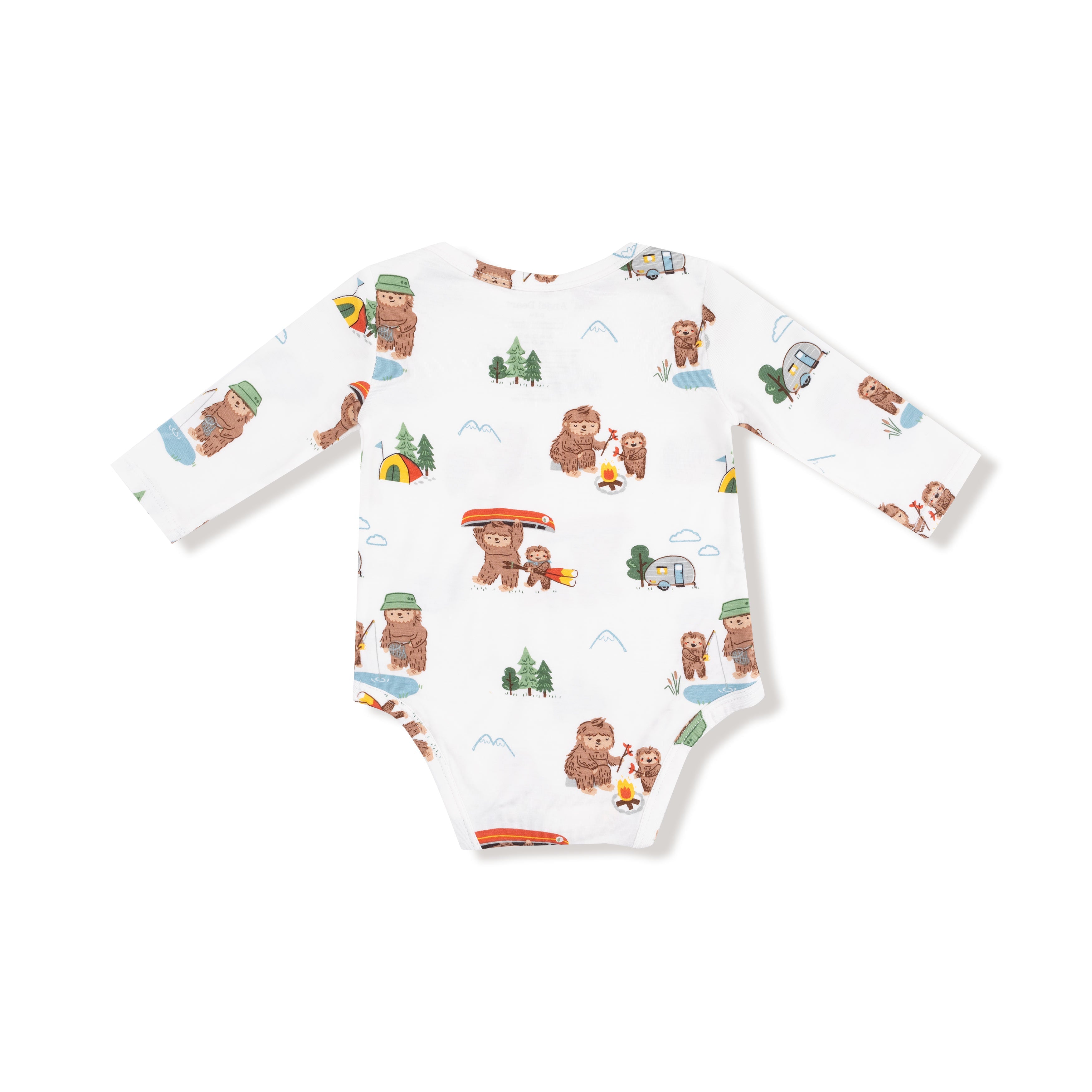 Bigfoot Camping - Lap Shoulder Bodysuit
