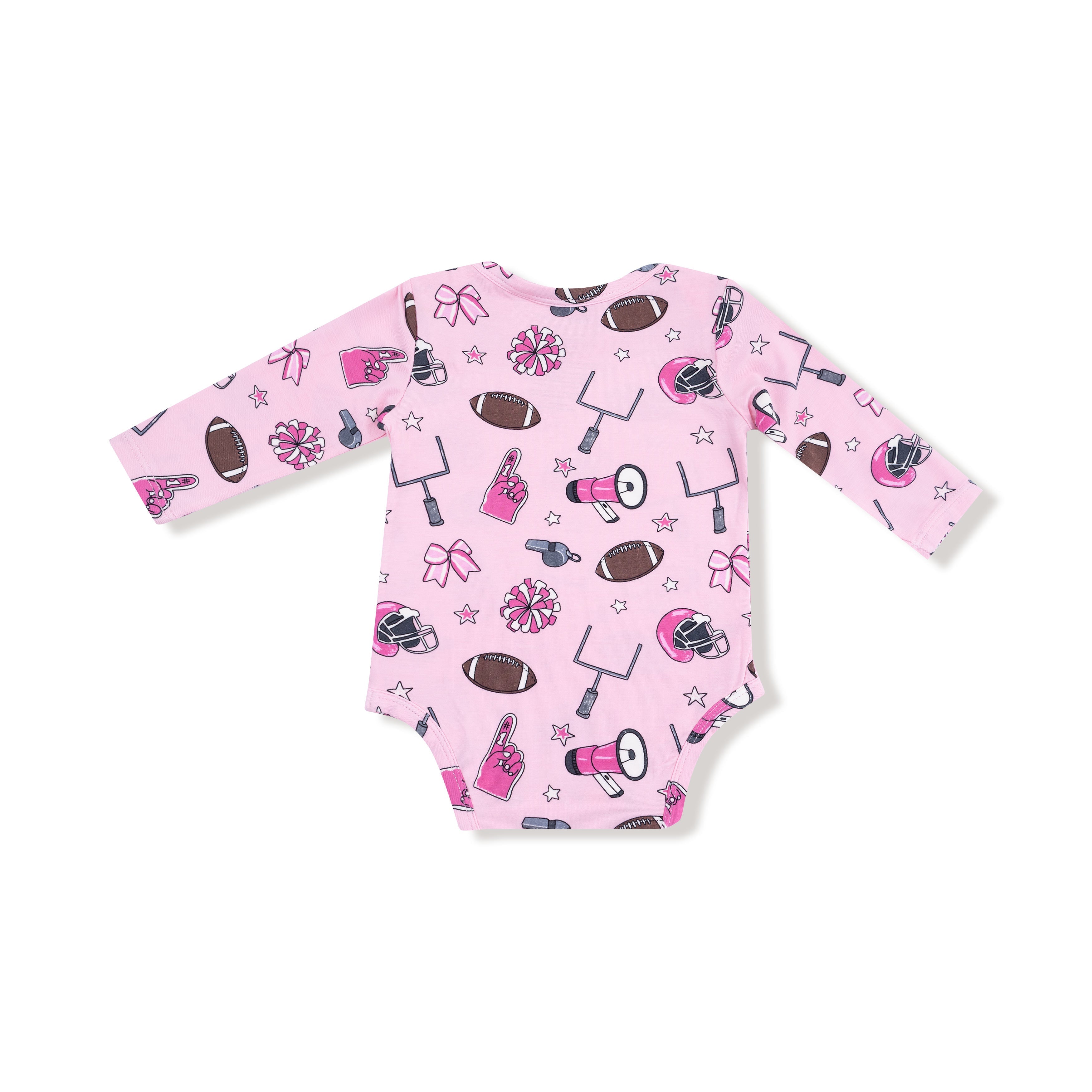 Game Day - Pink - Lap Shoulder Bodysuit