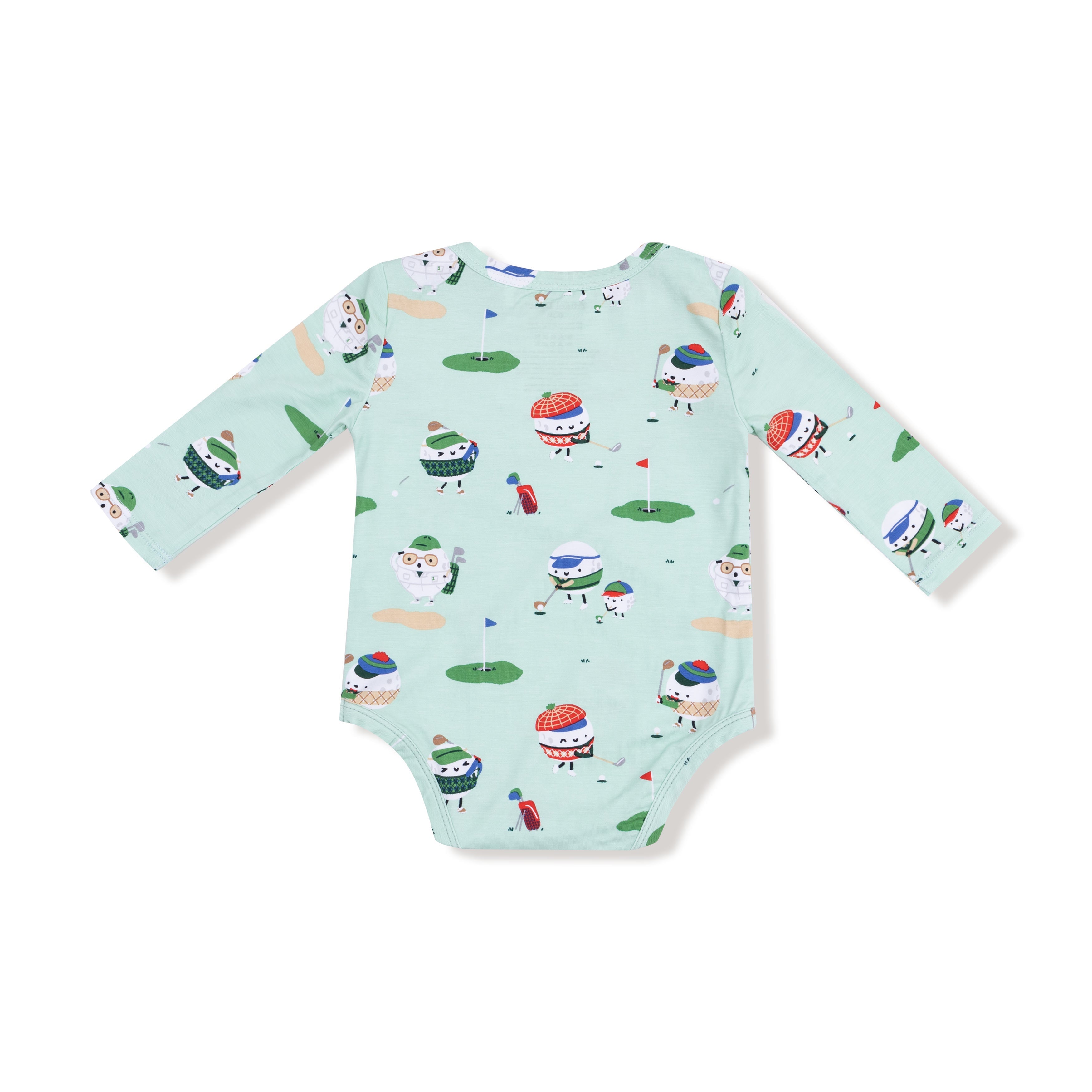 Golf Pros - Green - Lap Shoulder Bodysuit