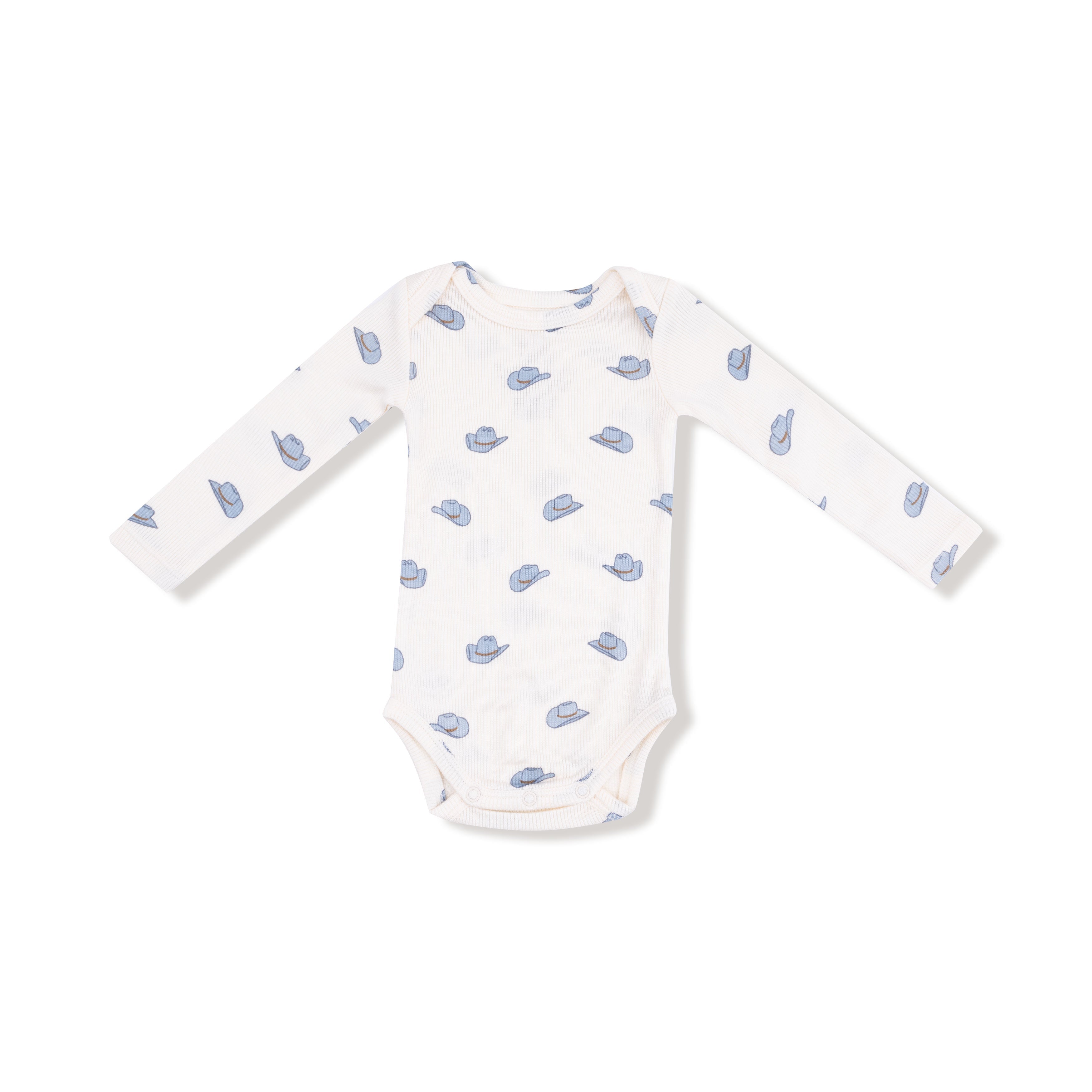 Petite Cowboy Hats - Lap Shoulder Bodysuit