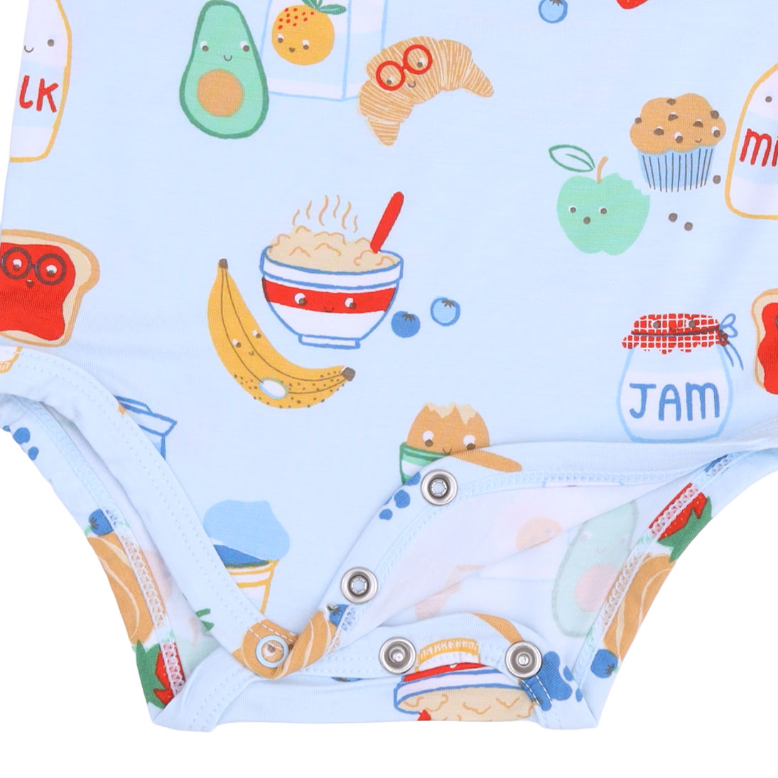 Breakfast Club Blue - Long Sleeve Bodysuit