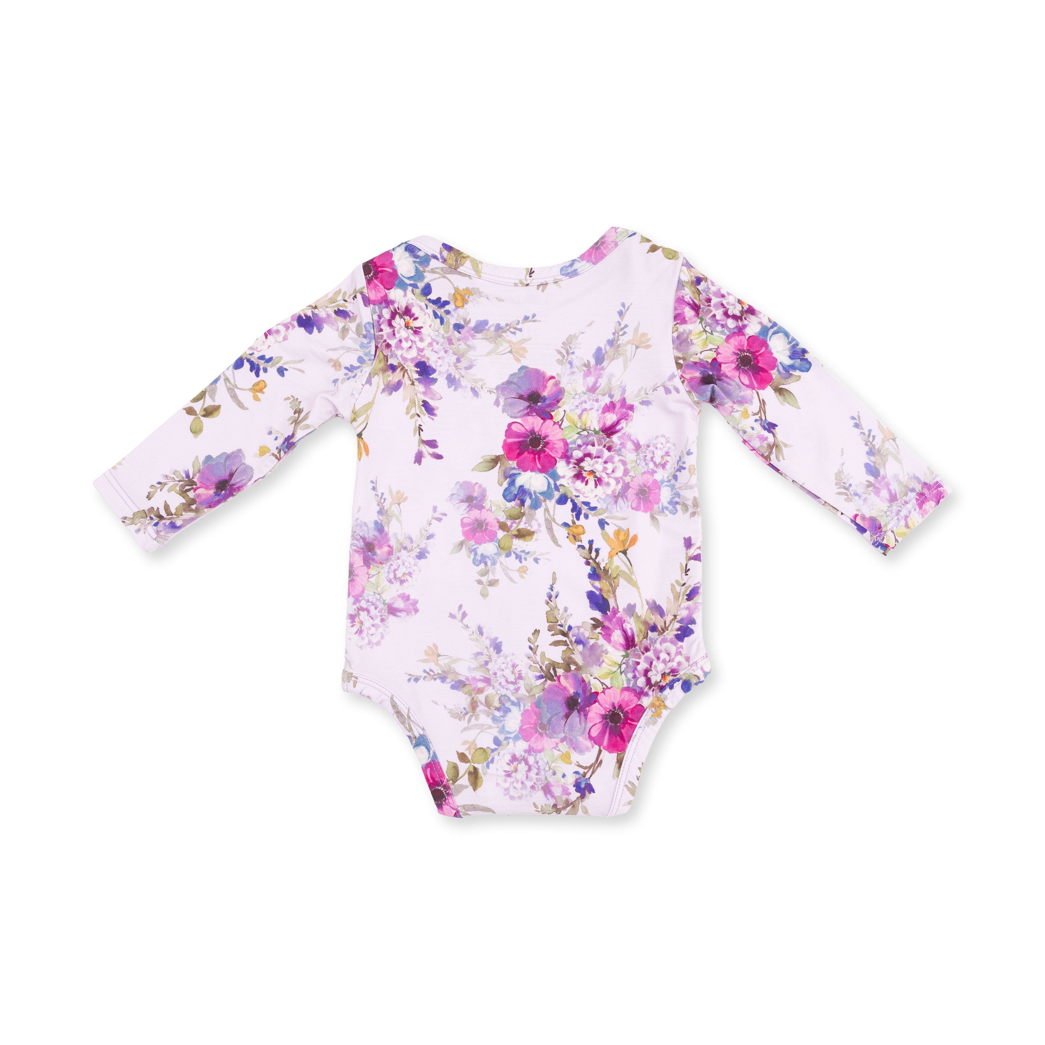Dahlia Floral - Long Sleeve Bodysuit