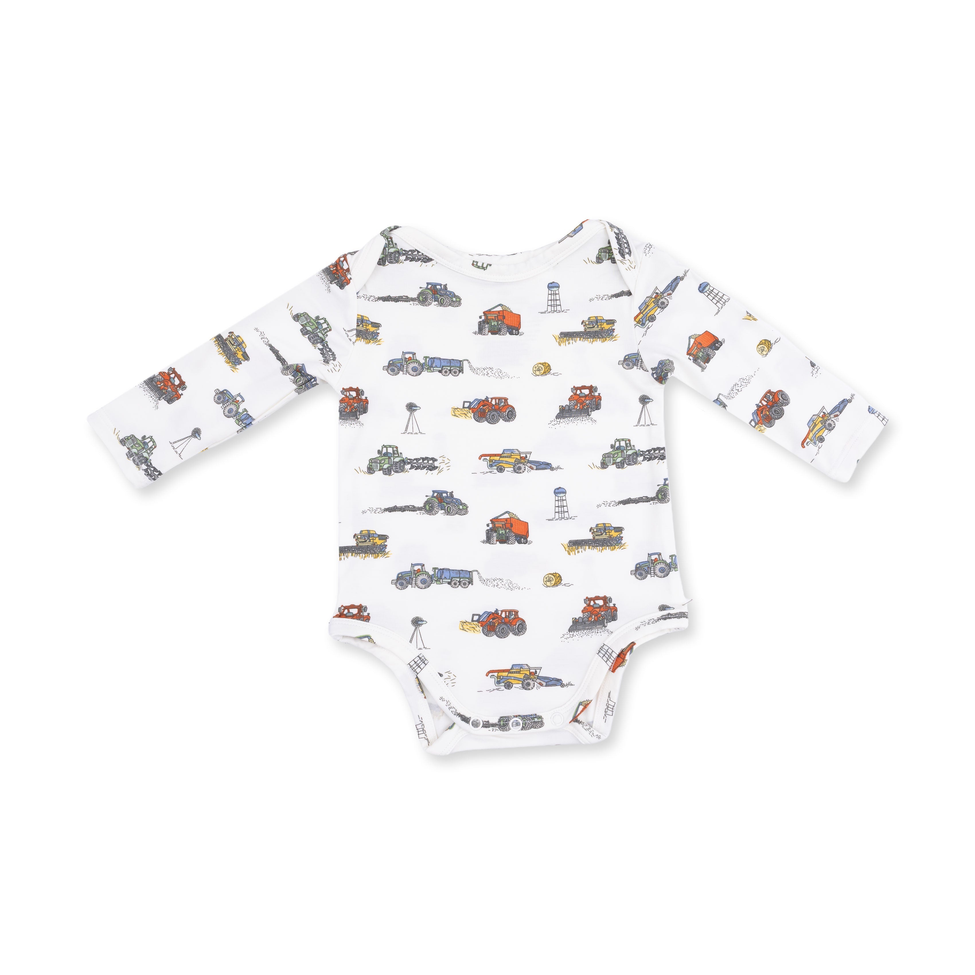 Farm Machines - Long Sleeve Bodysuit