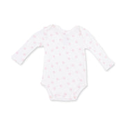 Little Horseshoes Pink - Long Sleeve Bodysuit