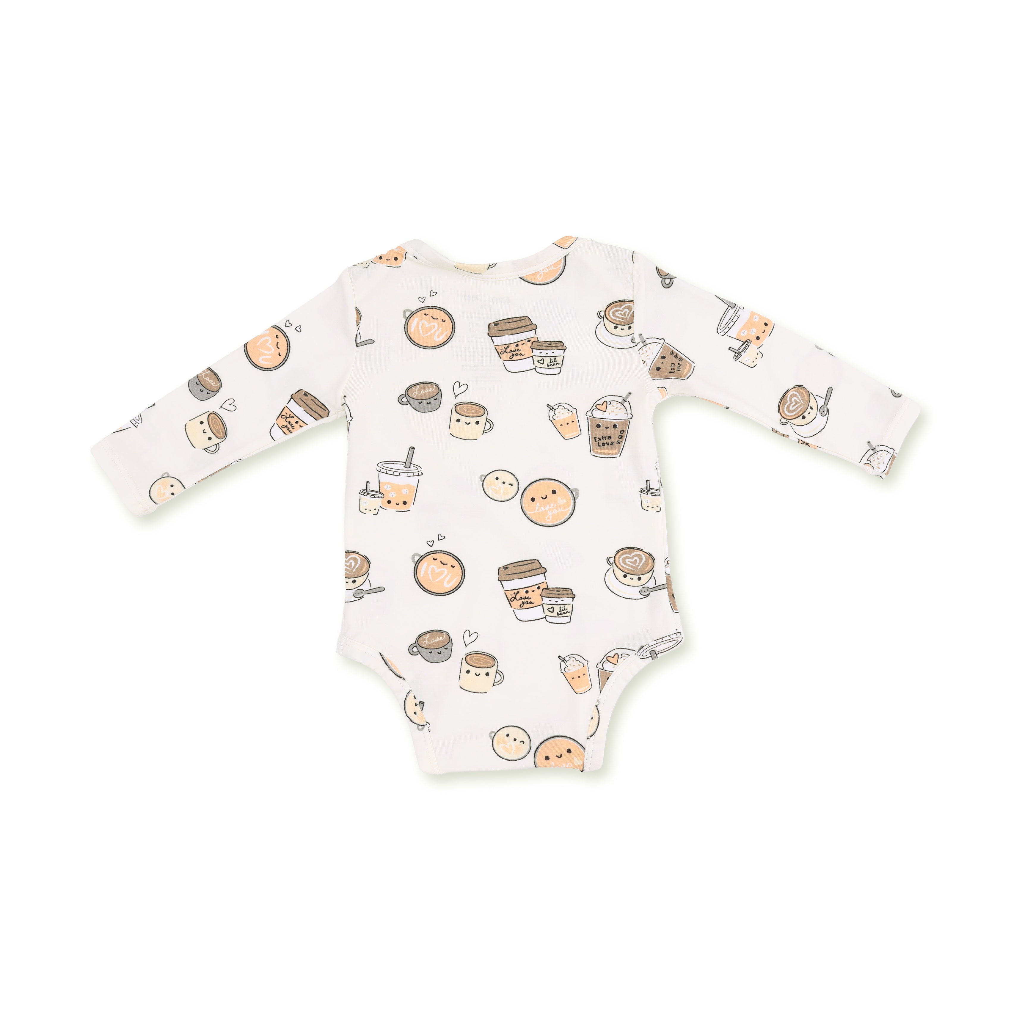 Love You A Latte - Long Sleeve Bodysuit