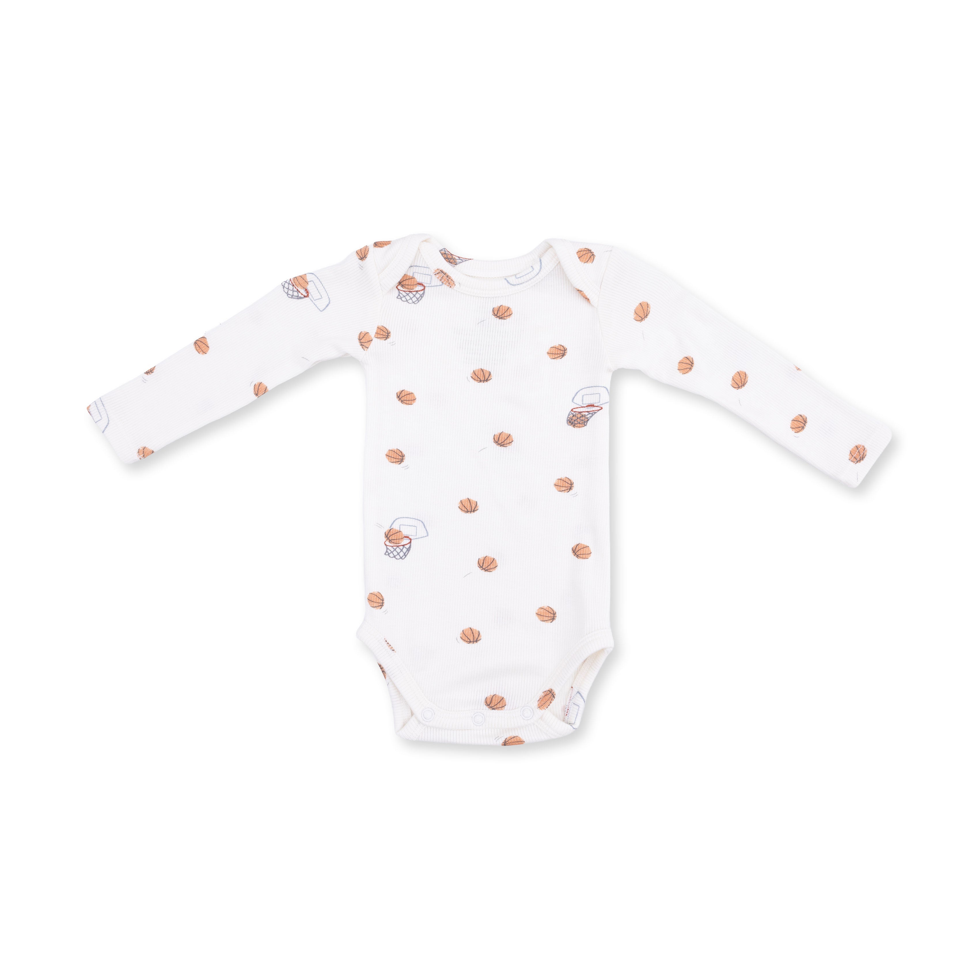 Mini Basketballs - Long Sleeve Bodysuit