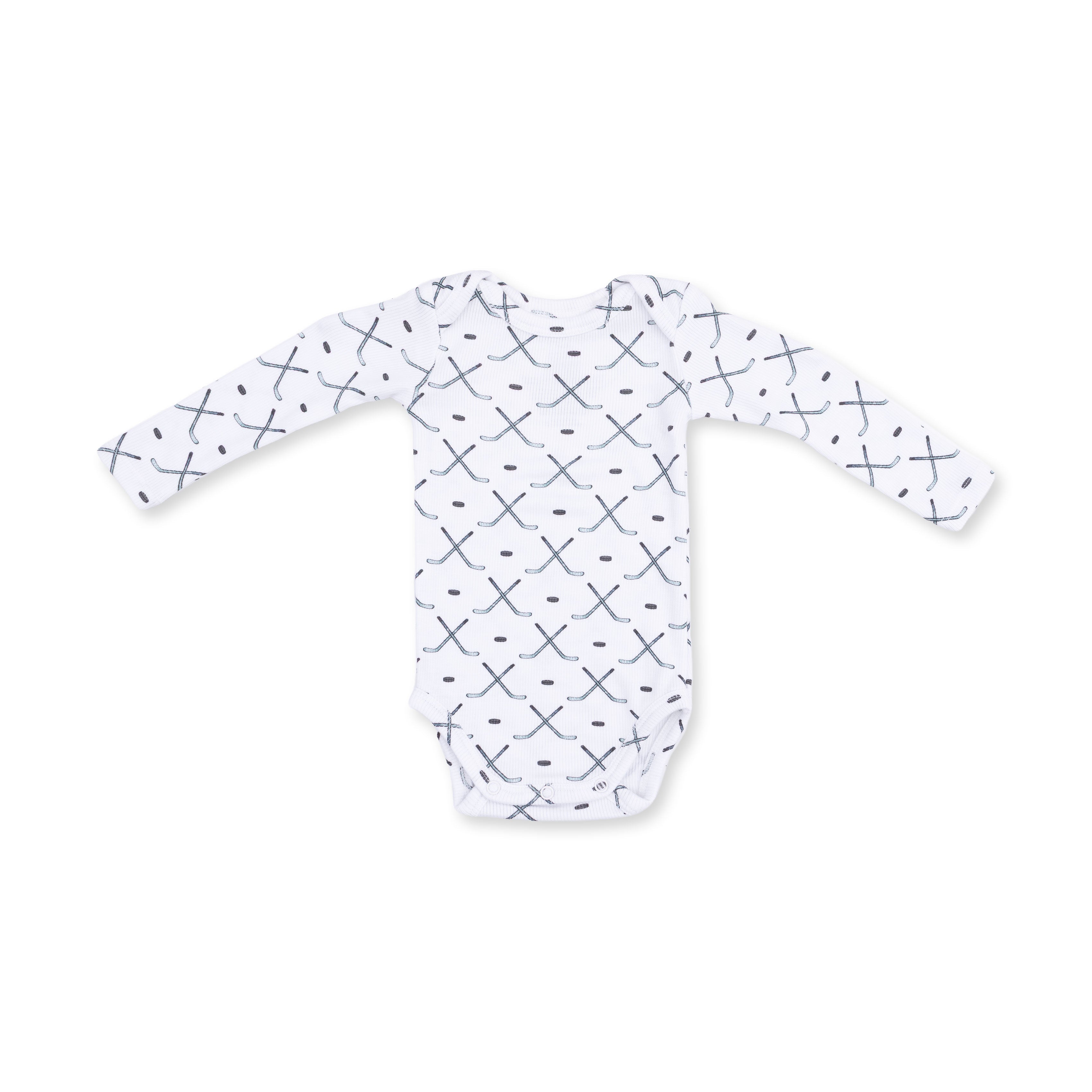 Simple Hockey - Long Sleeve Bodysuit