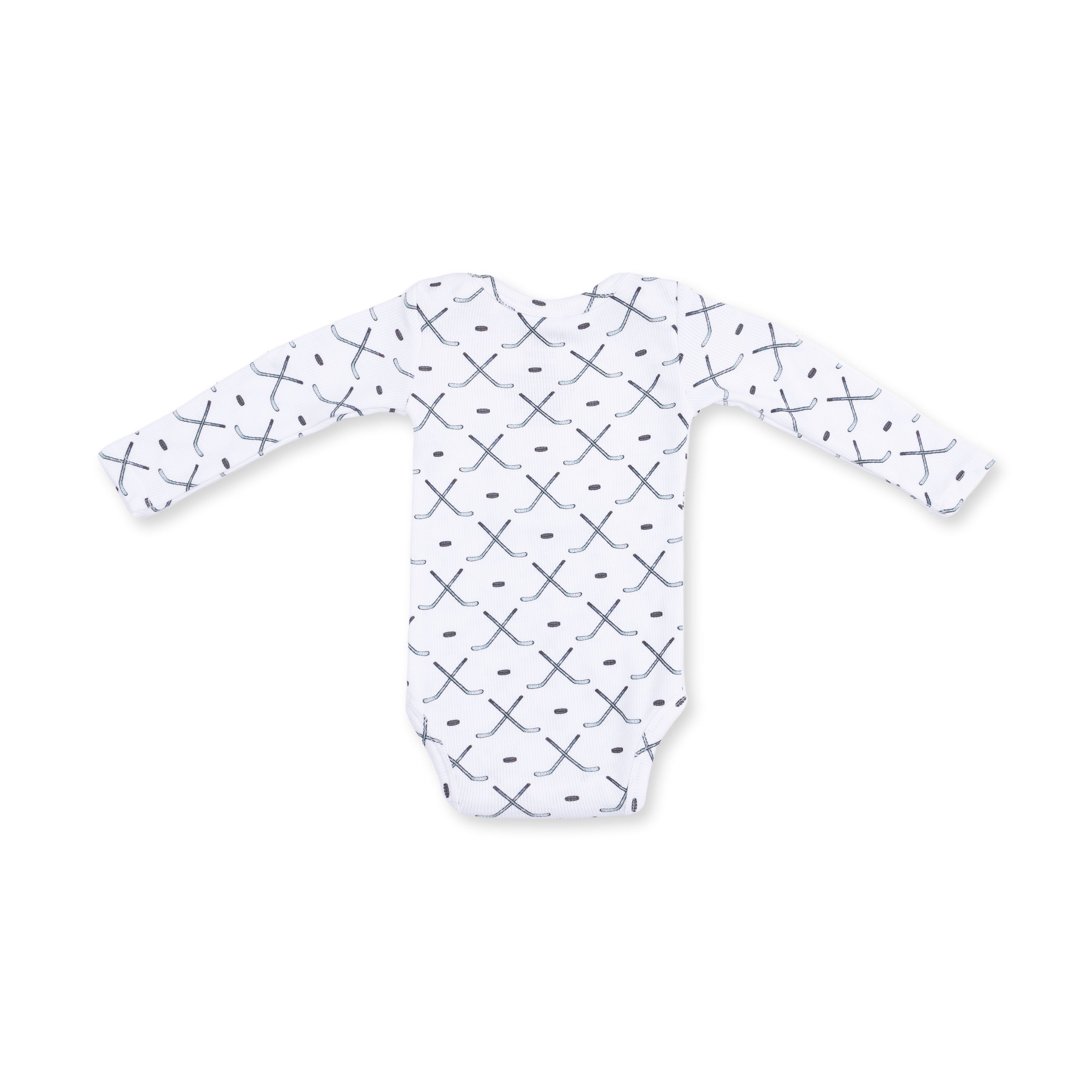 Simple Hockey - Long Sleeve Bodysuit