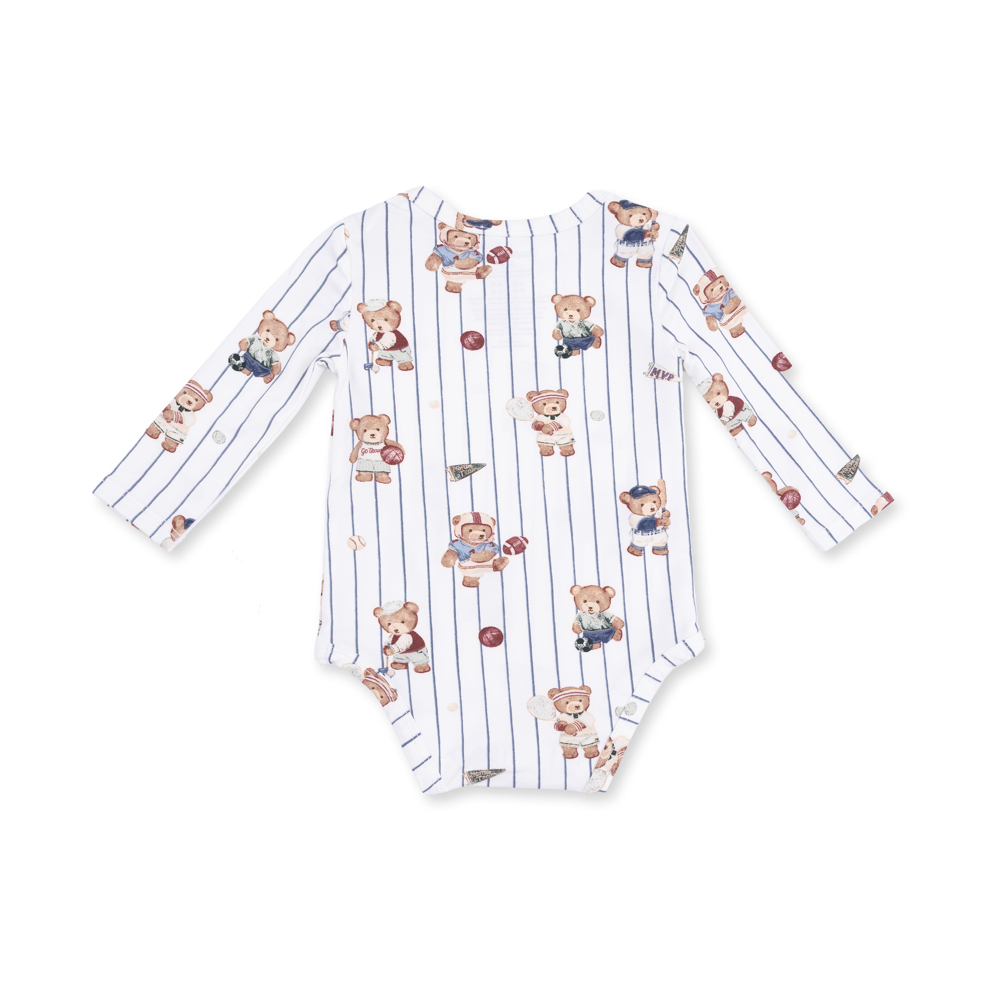 Mixed Sports Bears - Long Sleeve Bodysuit