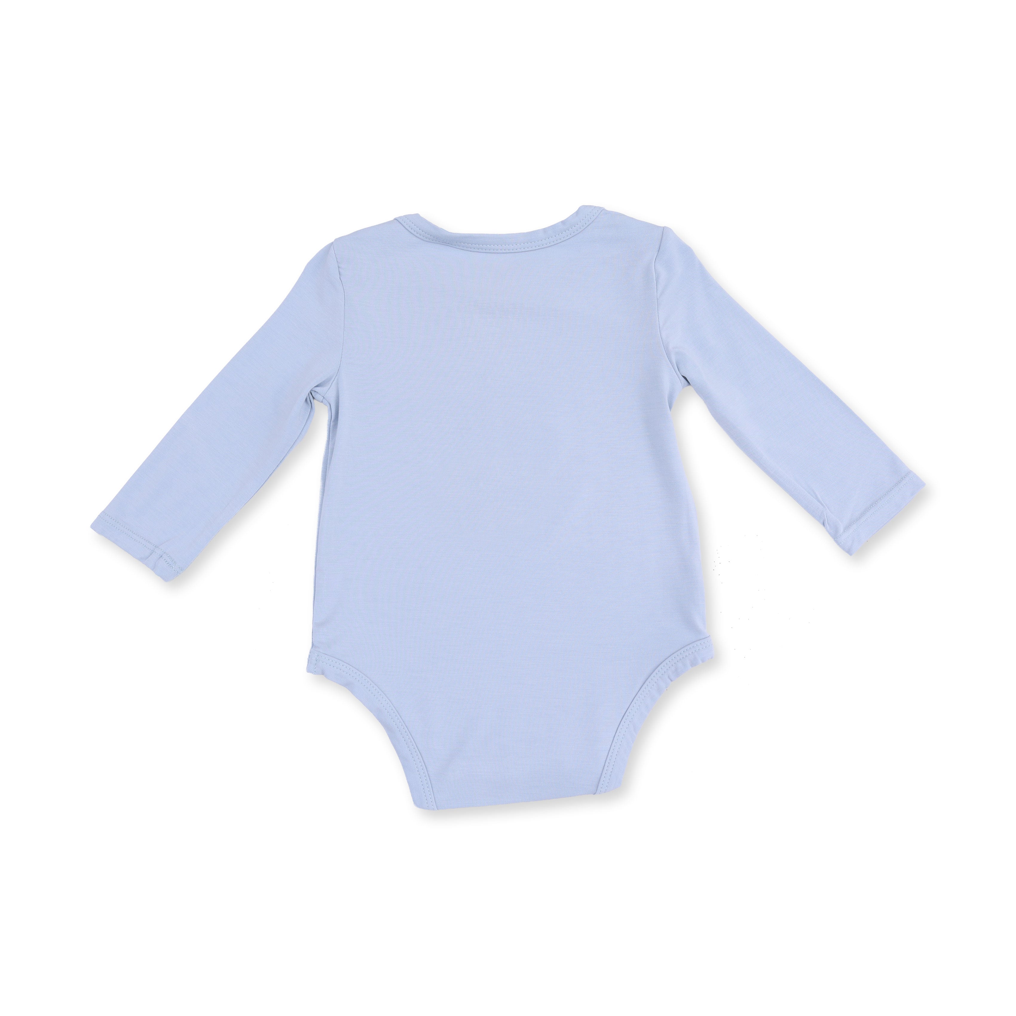 Birthday - First Birthday Blue Long Sleeve Bodysuit