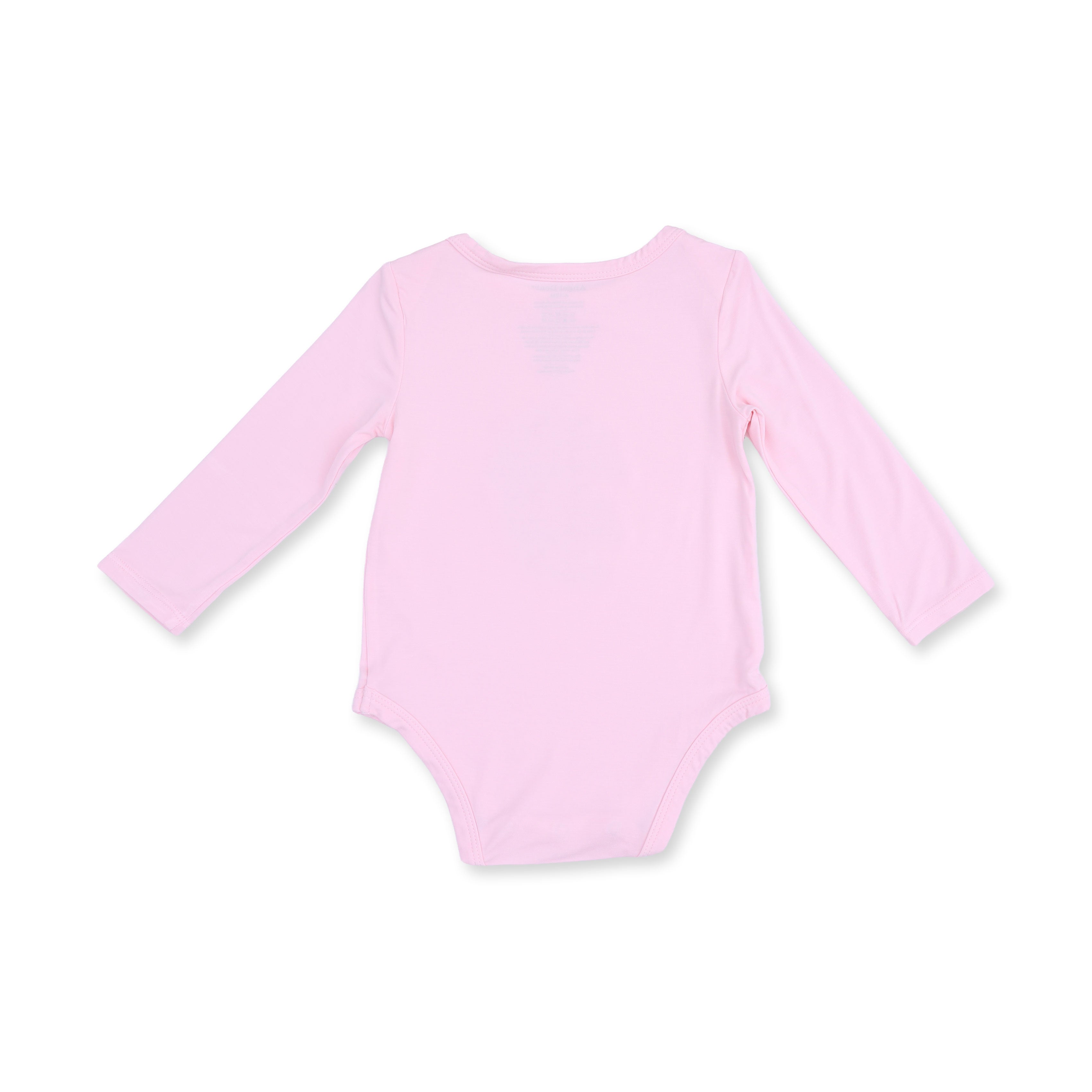 Birthday - First Birthday Pink Long Sleeve Bodysuit