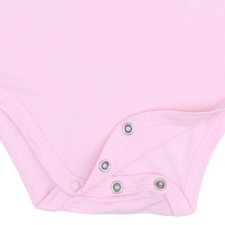 Birthday - First Birthday Pink Long Sleeve Bodysuit