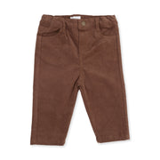 Solid Beaver Fur Corduroy - Adjustable Pants