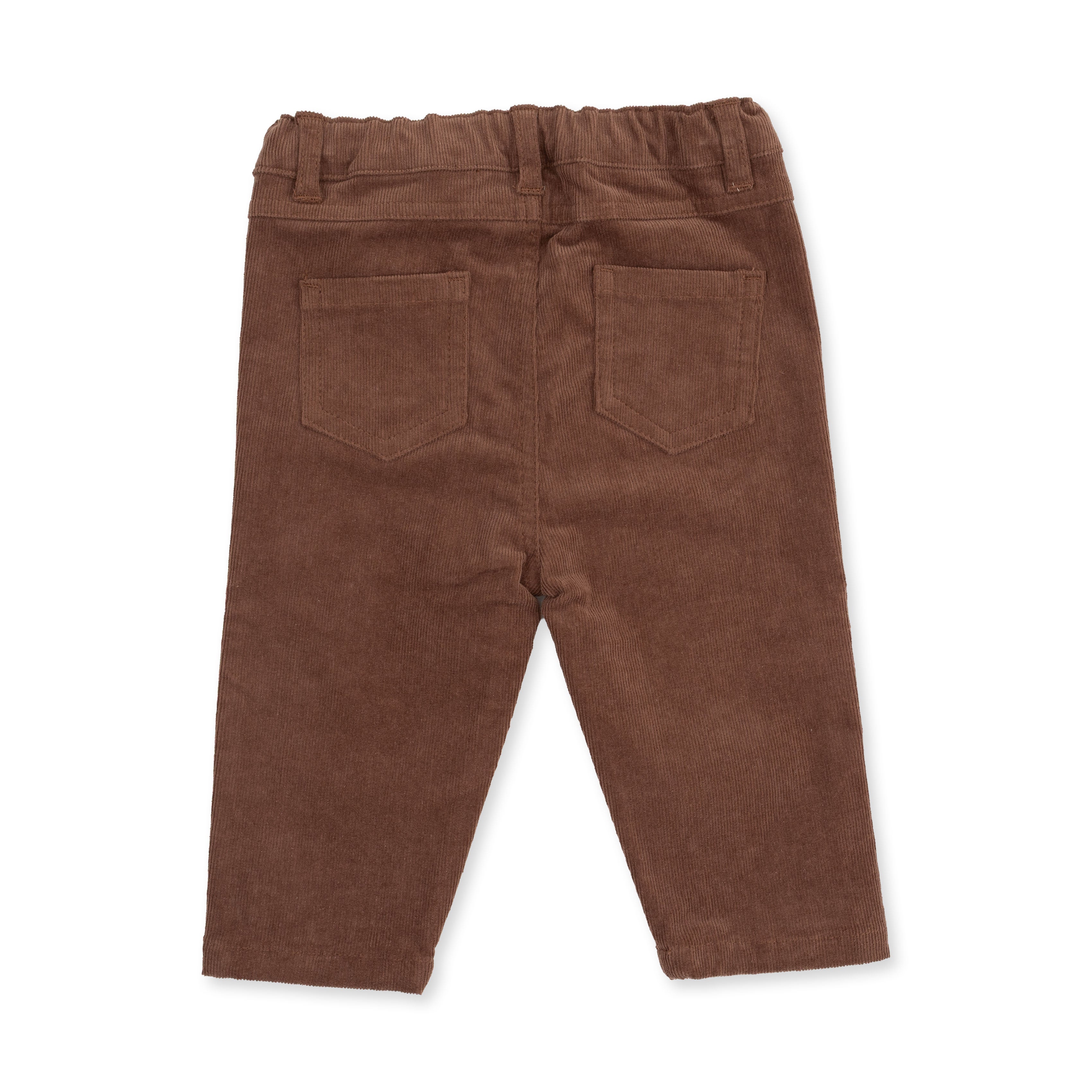 Solid Beaver Fur Corduroy - Adjustable Pants
