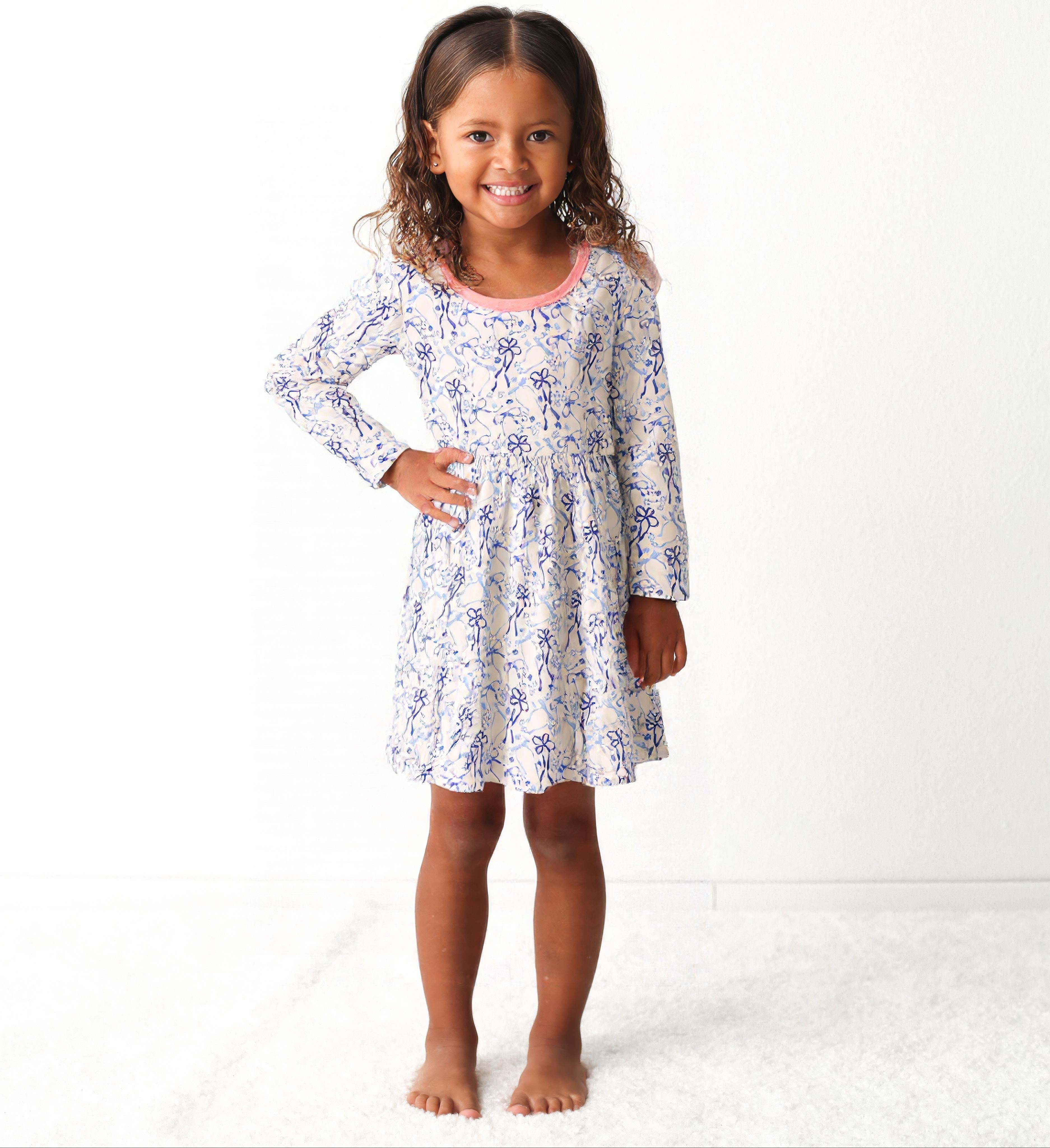 Dreidel Bows Dress