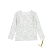 The Printed Long Sleeve Tee - Willa