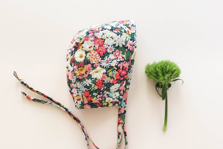 Wild Poppy Bonnet (Cotton Lined)