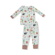 American Woodland Animals - Long Sleeve Loungewear Set