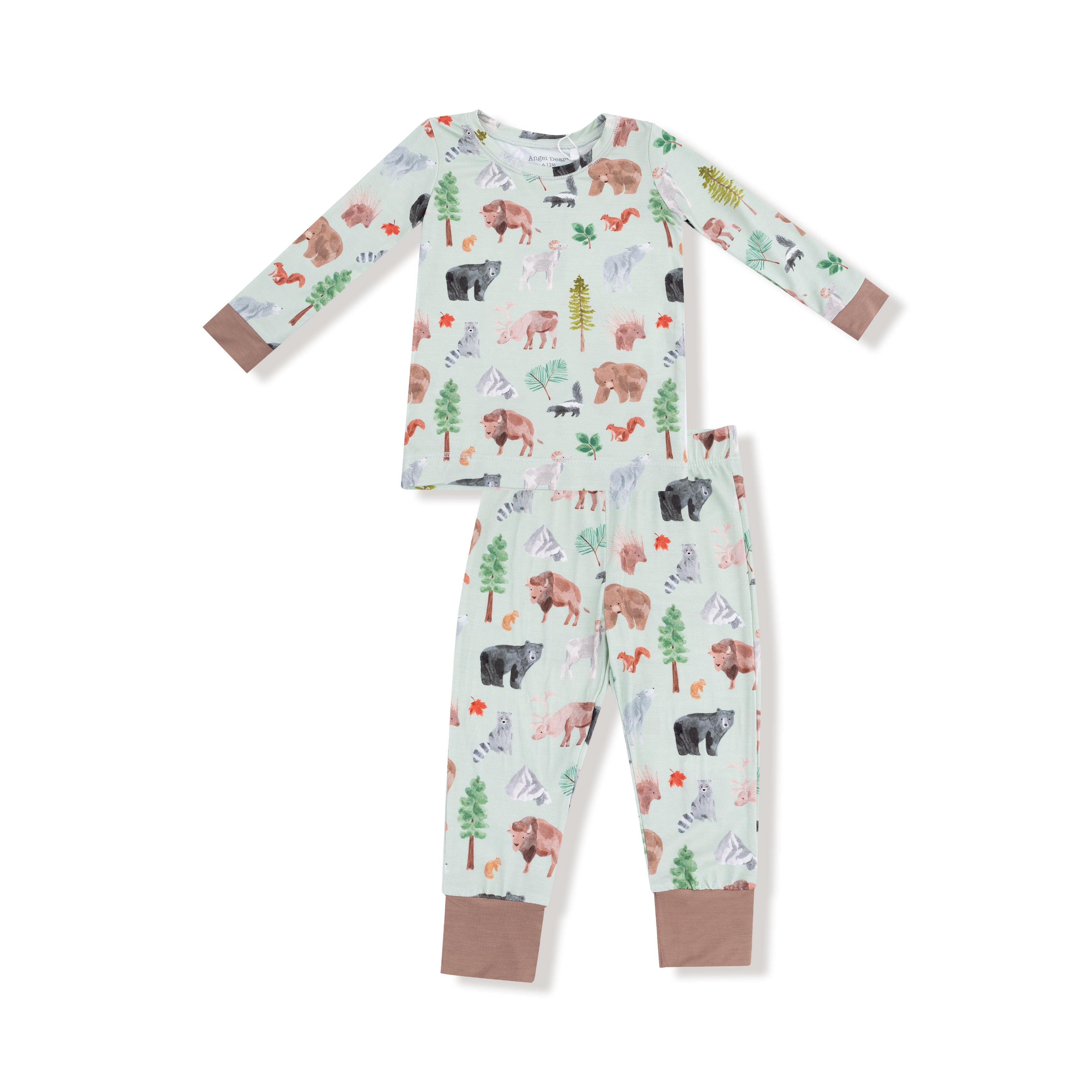 American Woodland Animals - Long Sleeve Loungewear Set