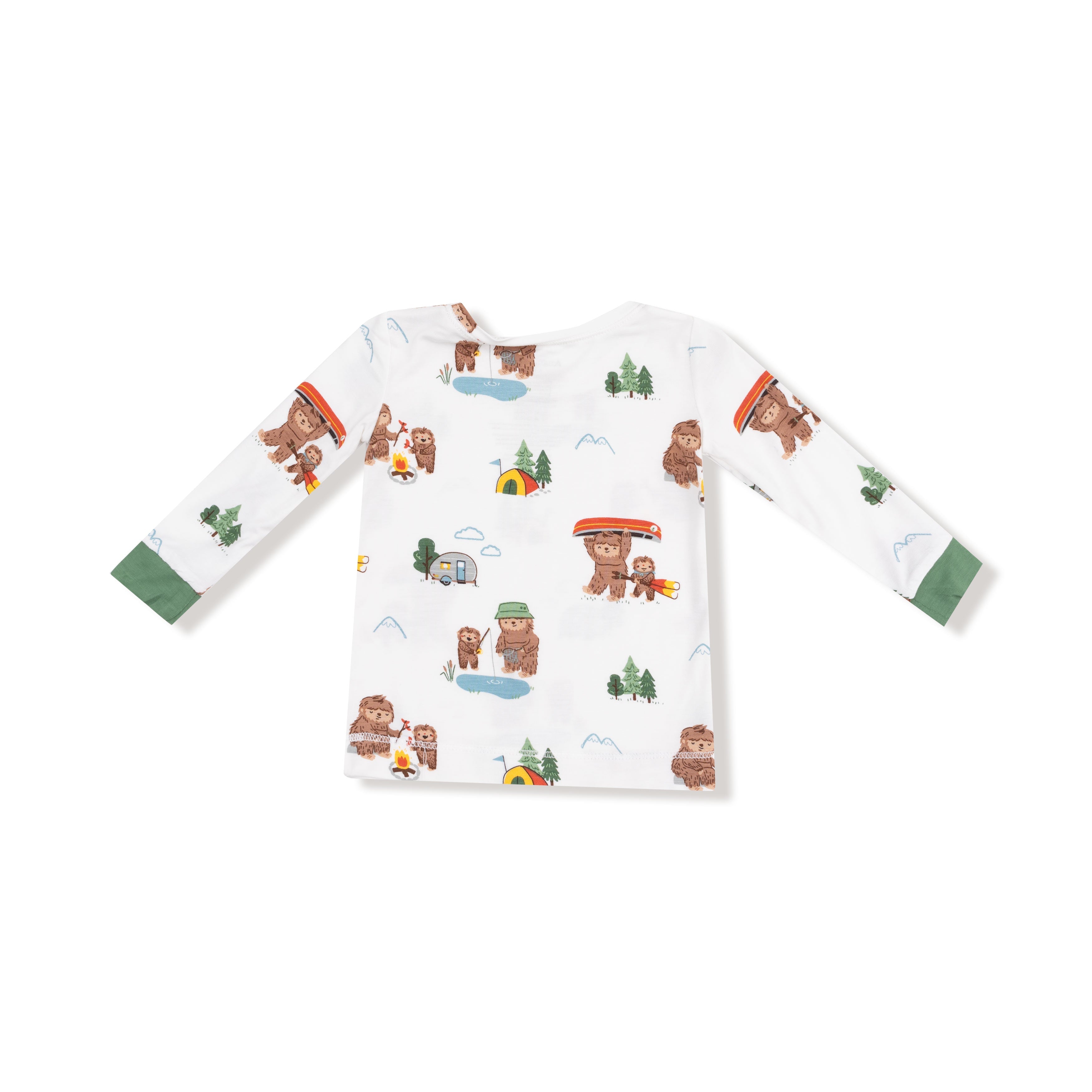 Bigfoot Camping - Long Sleeve Loungewear Set