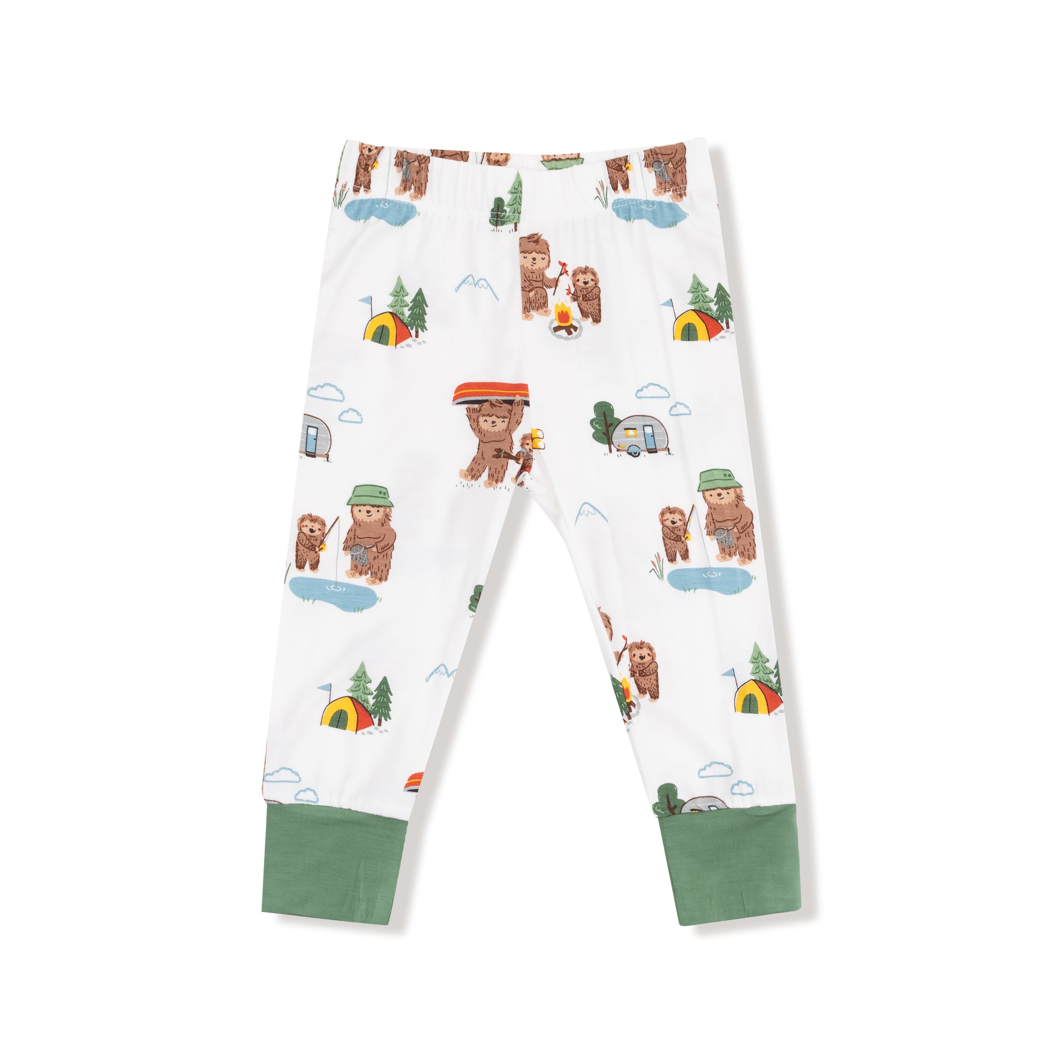 Bigfoot Camping - Long Sleeve Loungewear Set