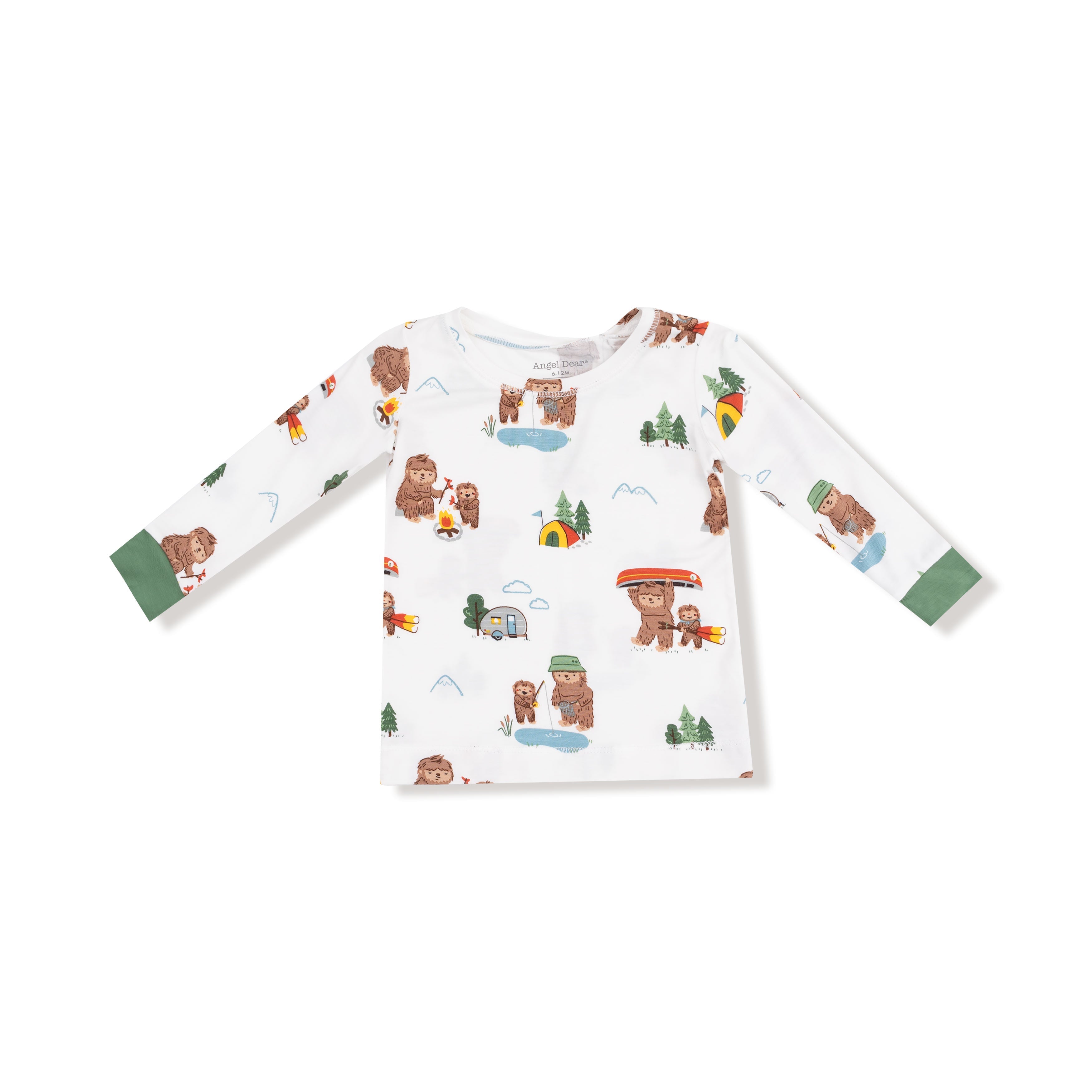 Bigfoot Camping - Long Sleeve Loungewear Set