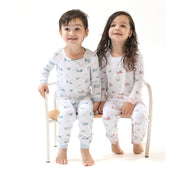 Baby Golf Carts - Pink - Long Sleeve Loungewear Set
