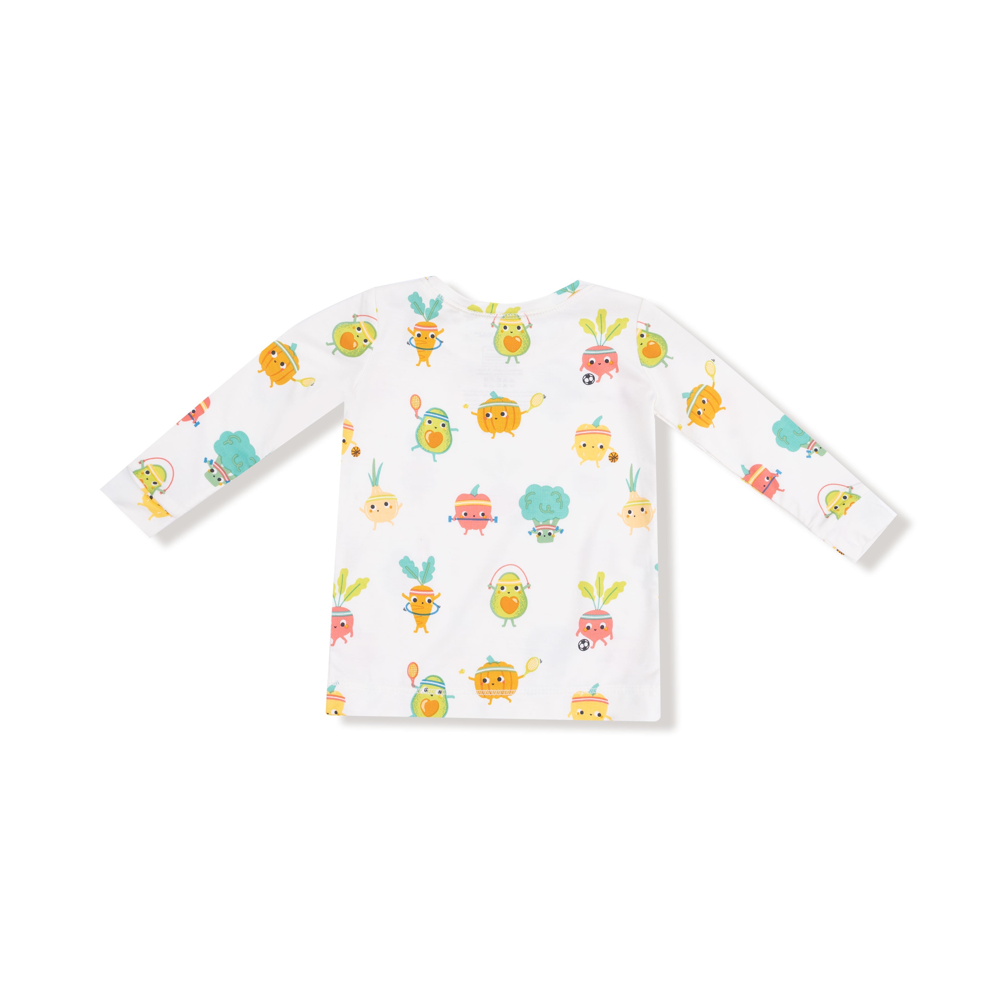 Crunch Munch Veggie Sports - Long Sleeve Loungewear Set