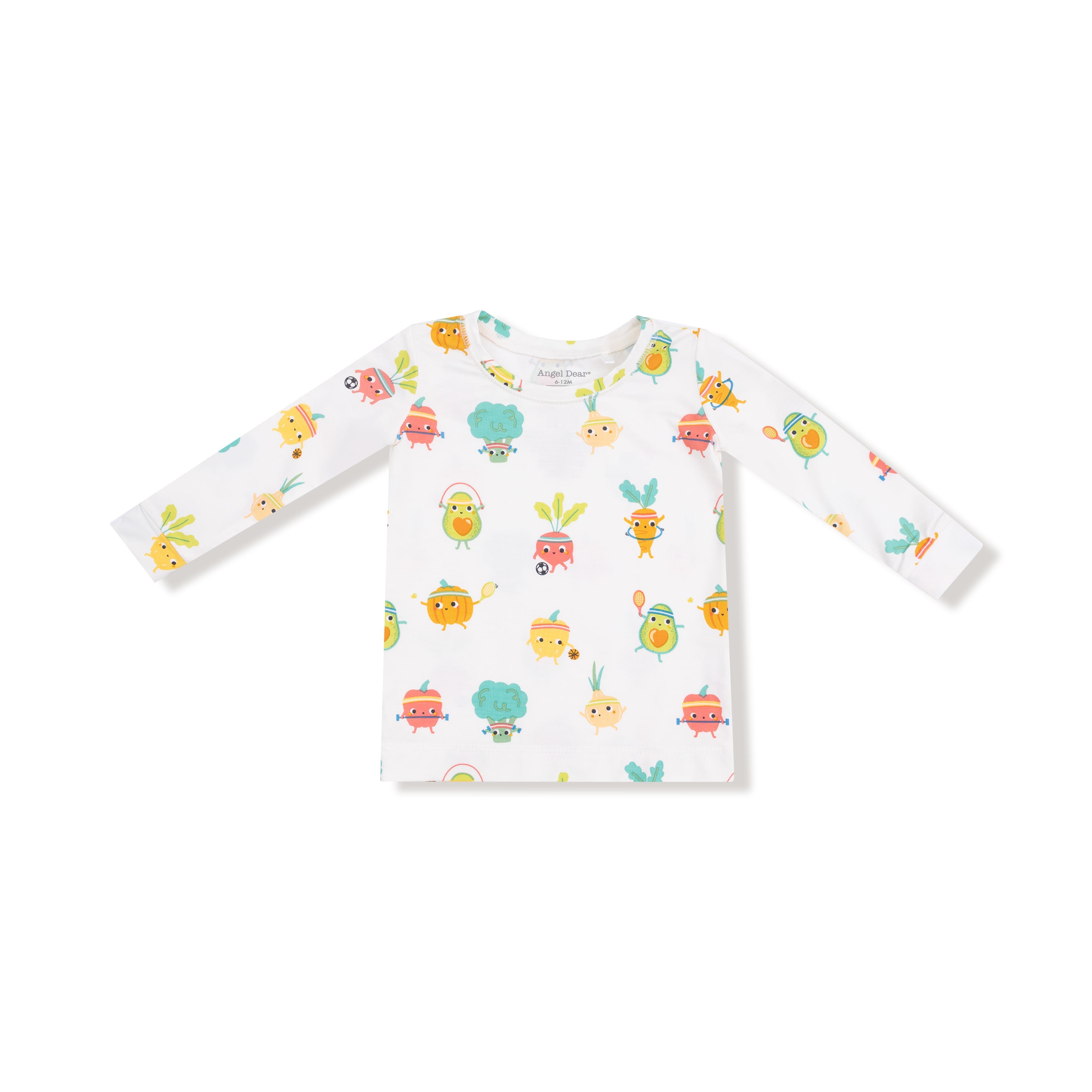 Crunch Munch Veggie Sports - Long Sleeve Loungewear Set