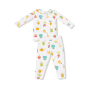 Crunch Munch Veggie Sports - Long Sleeve Loungewear Set