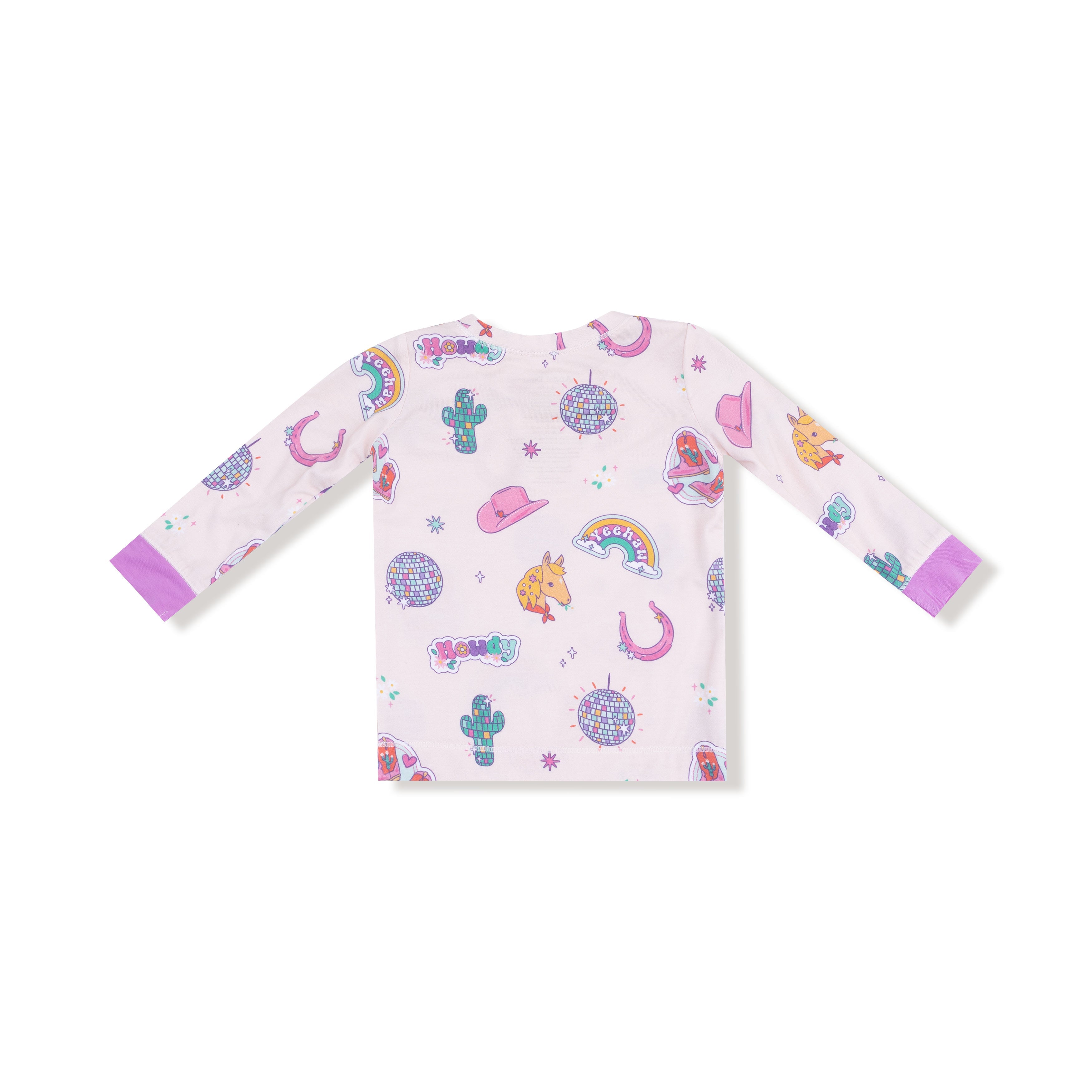 Disco Cowgirl - Long Sleeve Loungewear Set