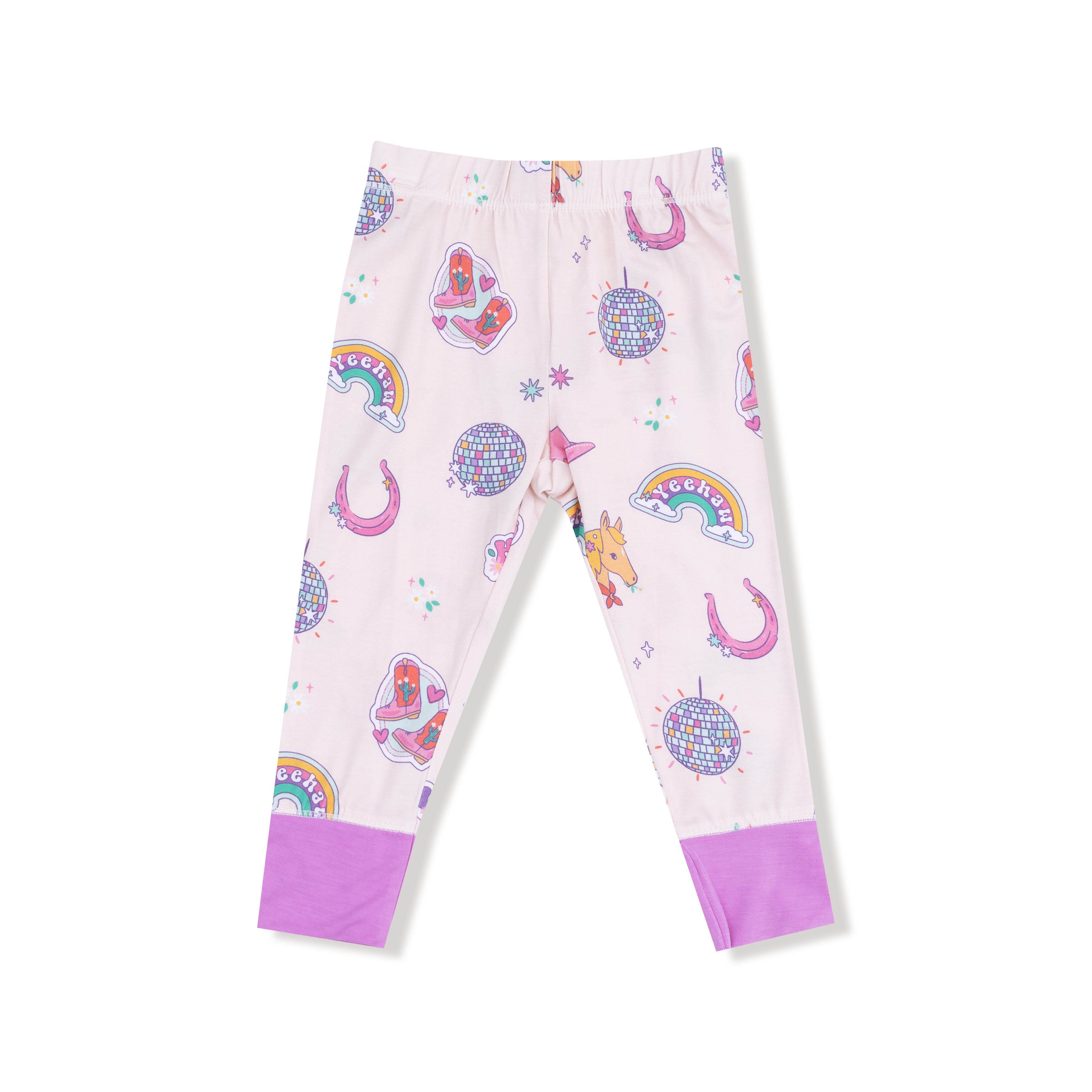 Disco Cowgirl - Long Sleeve Loungewear Set